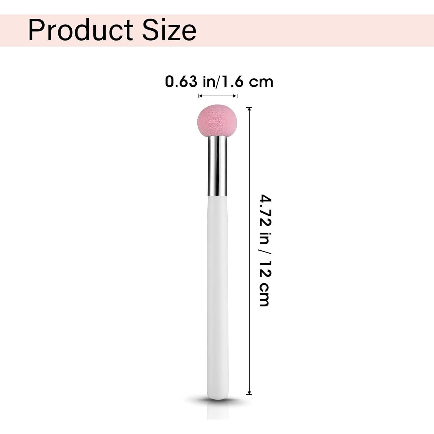 Set de Brochas de Maquillaje Sibba 4 PCS - Polvo, Rubor, Contorno