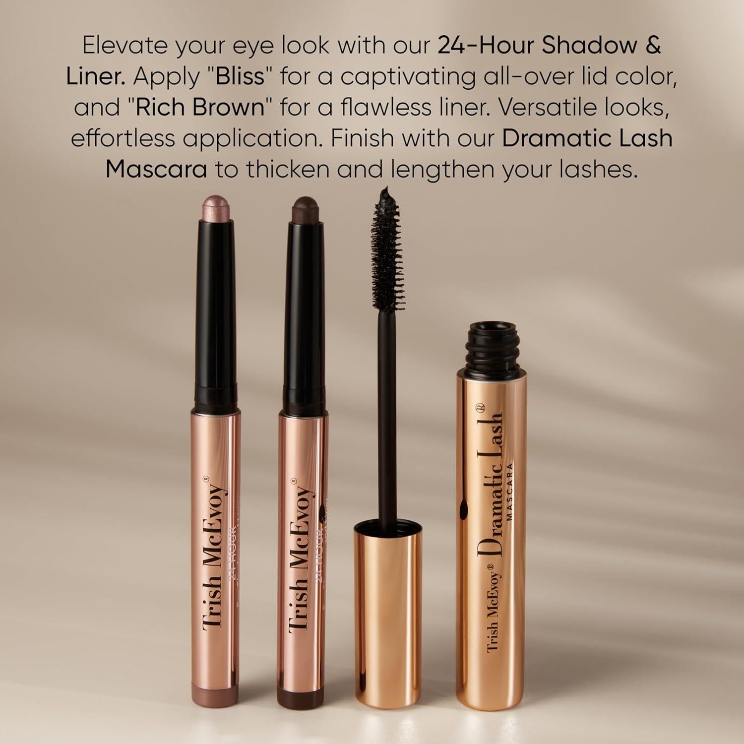 Máscara Dramática de Pestañas Trish McEvoy 9g Negra