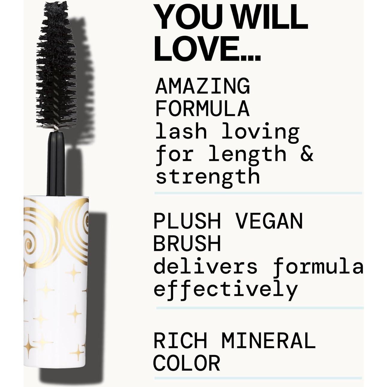 Mini Mascara Stellar Gaze Pacifica - Negro Supernova 4g