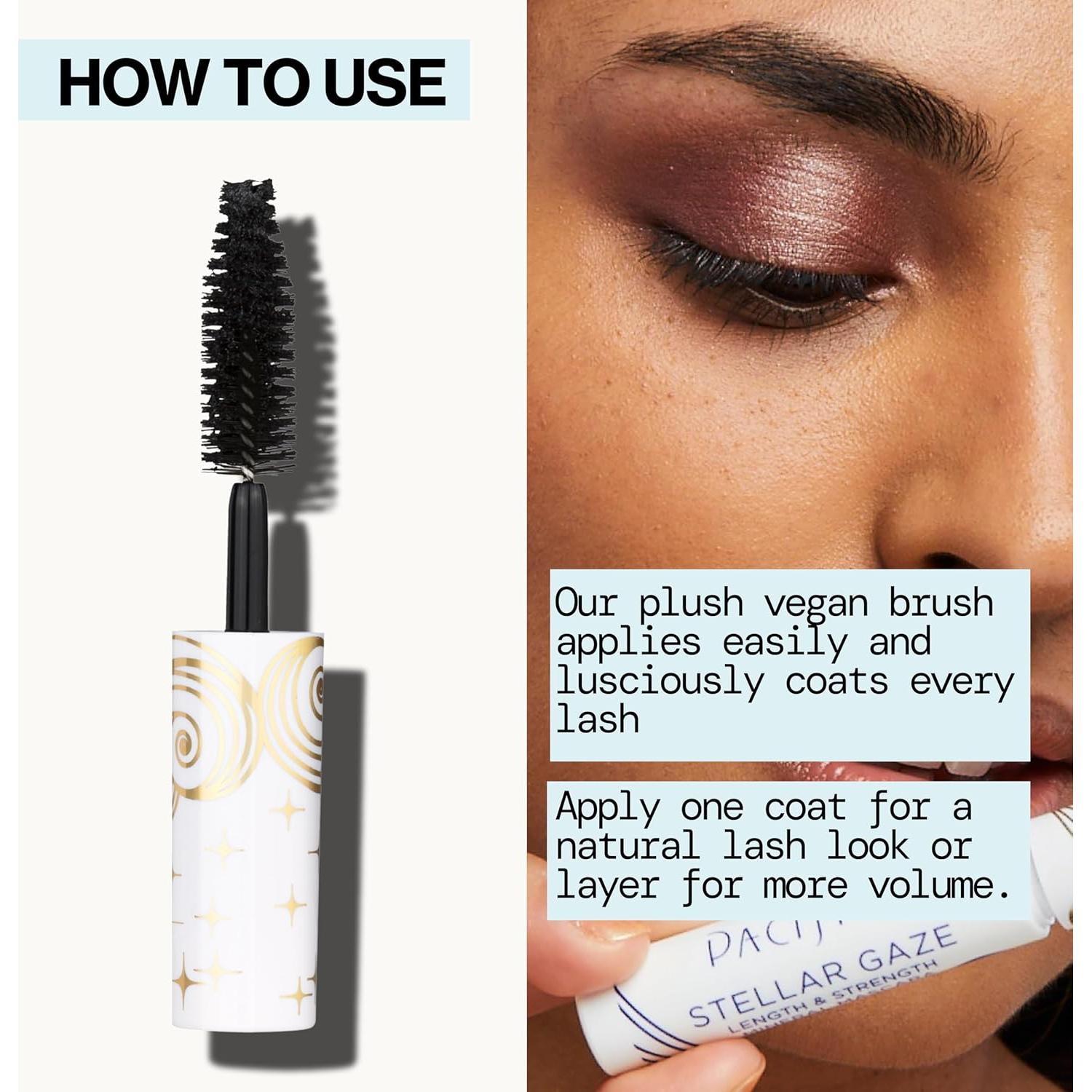 Mini Mascara Stellar Gaze Pacifica - Negro Supernova 4g