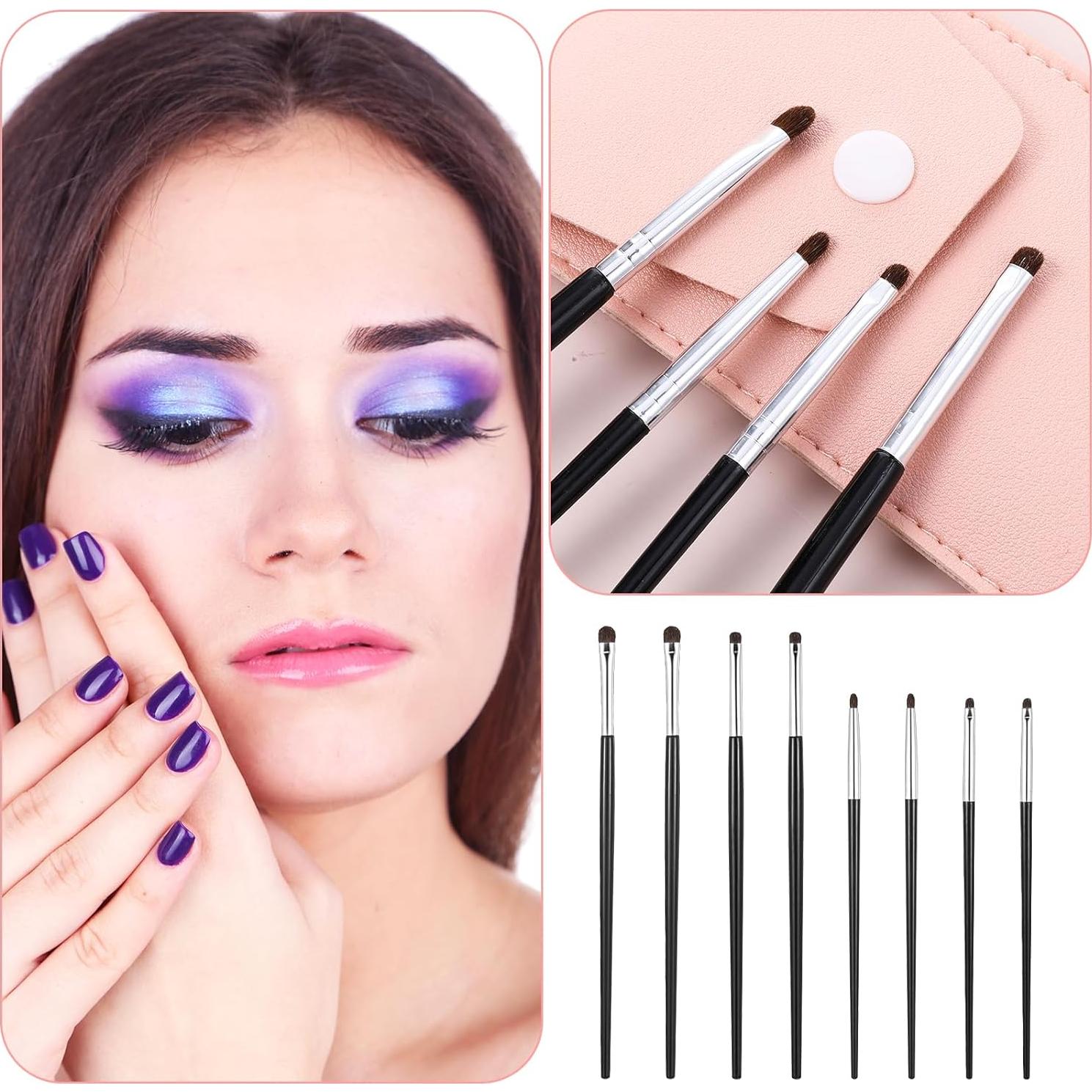 Juego de 8 Brochas de Maquillaje para Ojos FdcZeyxior