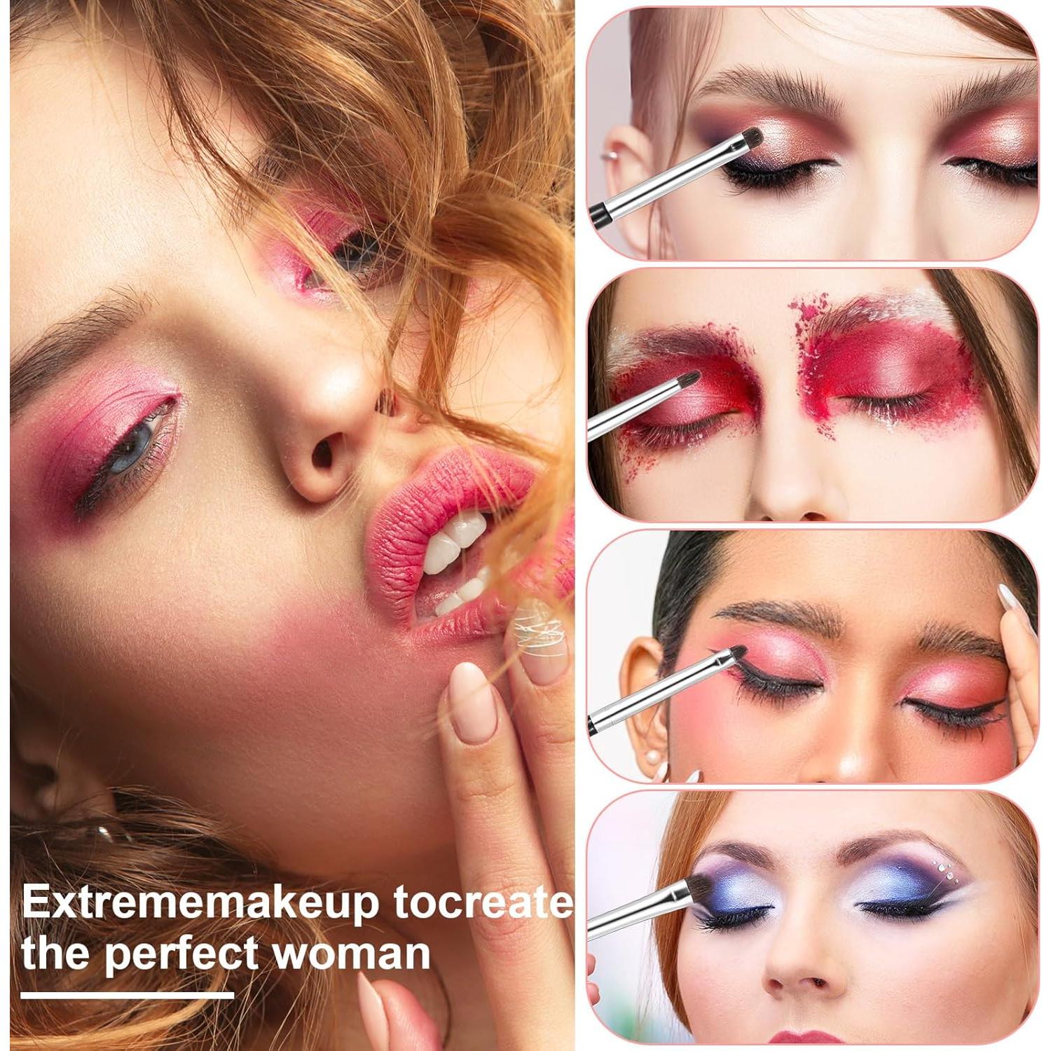 Juego de 8 Brochas de Maquillaje para Ojos FdcZeyxior