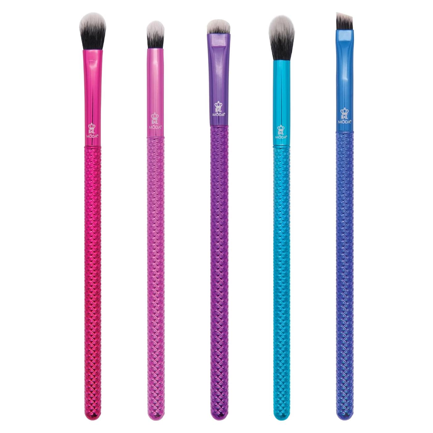 Kit de Brochas de Maquillaje para Ojos MODA 5 Piezas Deluxe