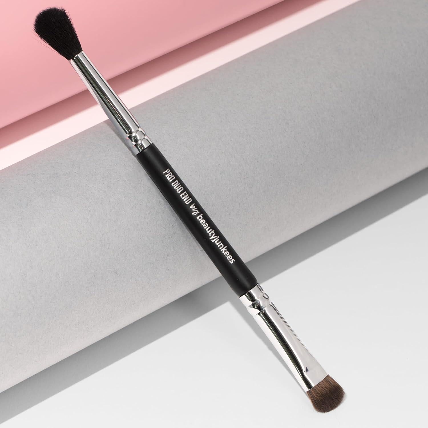 Juego de Brochas de Maquillaje Beauty Junkees Doble Punta