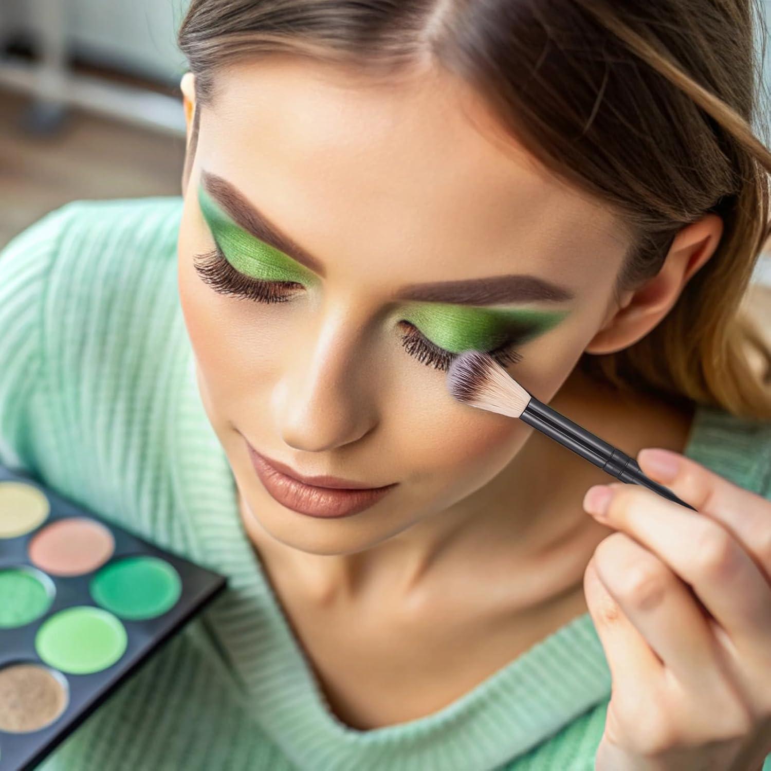 Set de 4 Brochas de Sombra de Ojos QfwdfcTrenz 12 cm