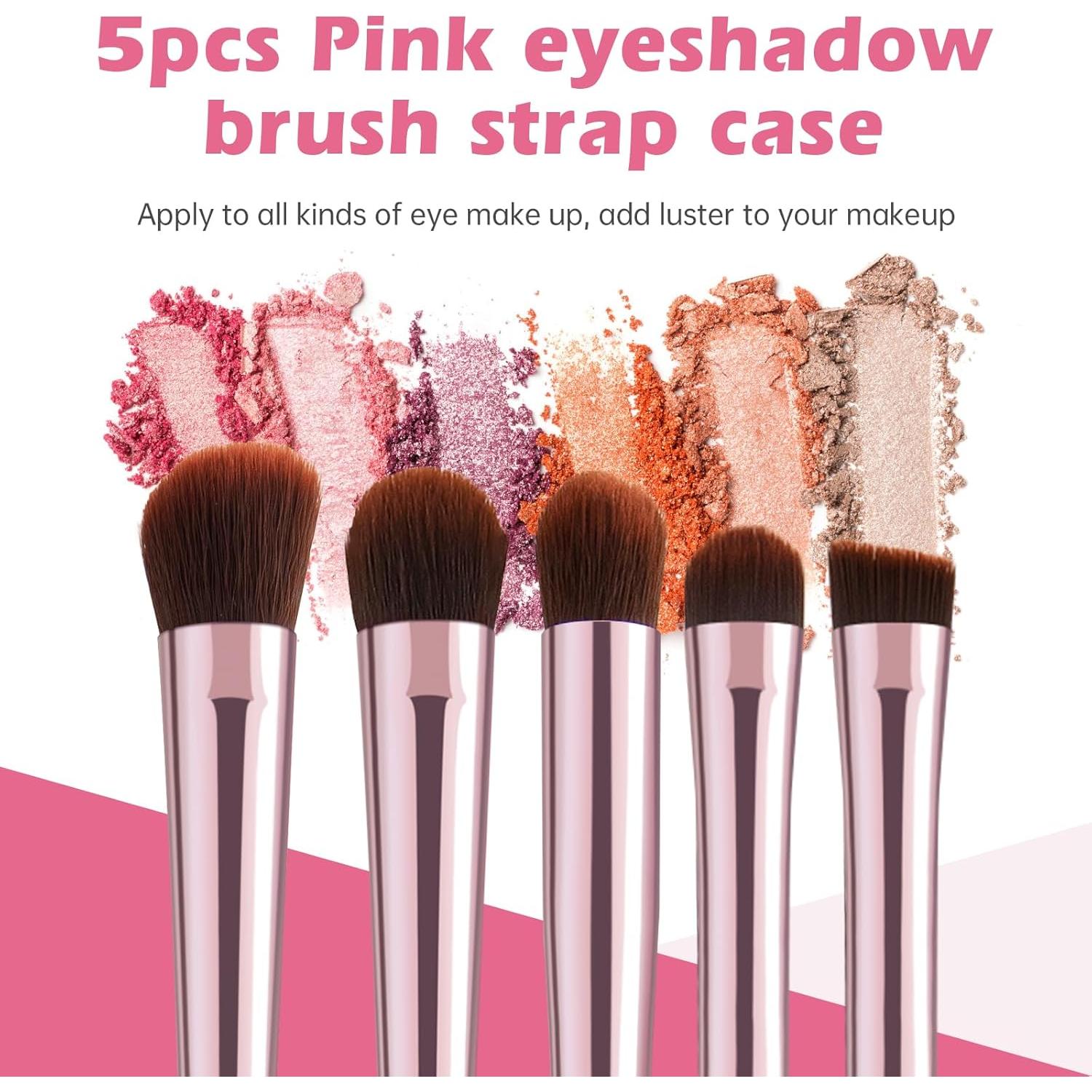 Juego de 5 Pinceles de Maquillaje Profesional Wuyang - Ojos