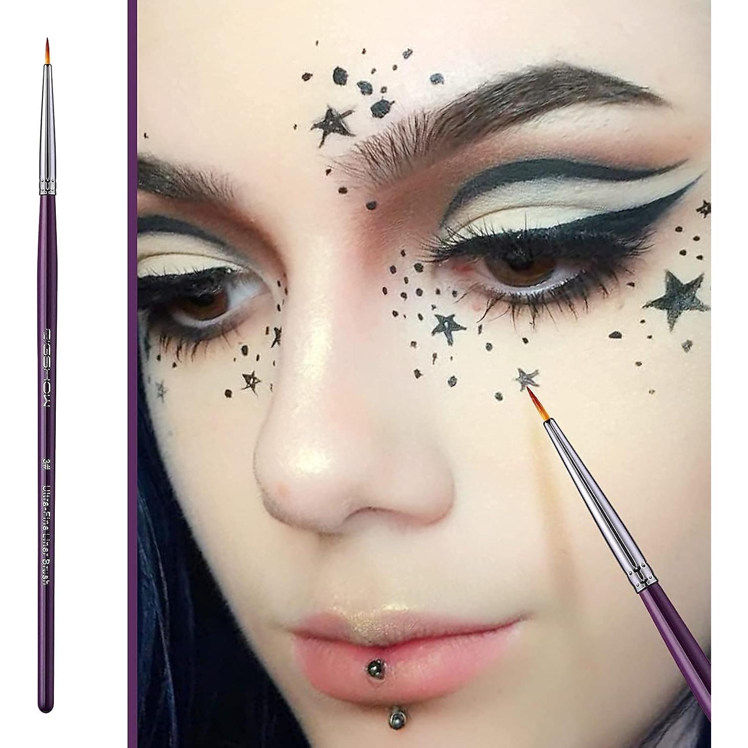 Juego de Pinceles para Delineador EIGSHOW - 4 Piezas Veganas