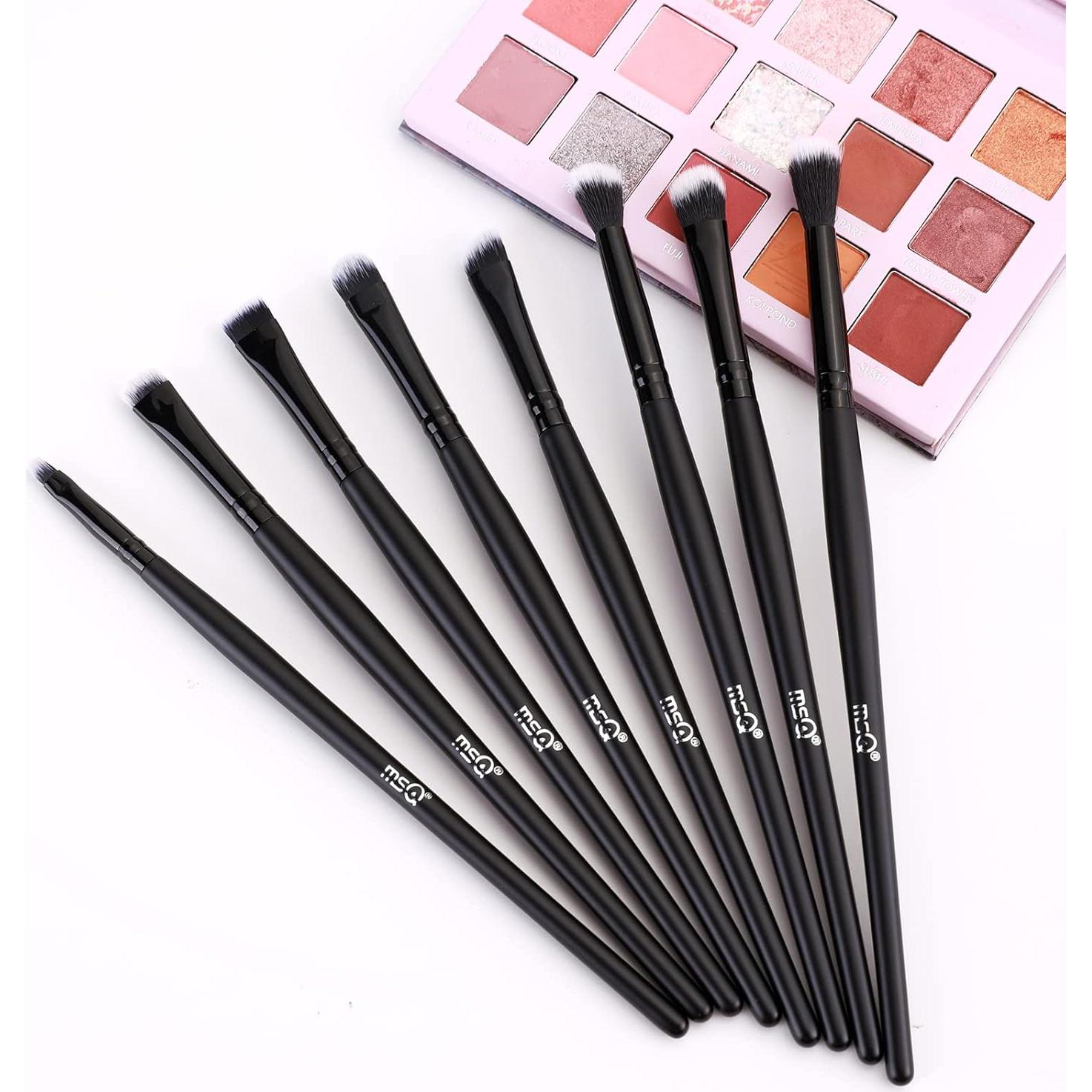 Juego de Brochas de Maquillaje para Ojos MSQ 8 Piezas