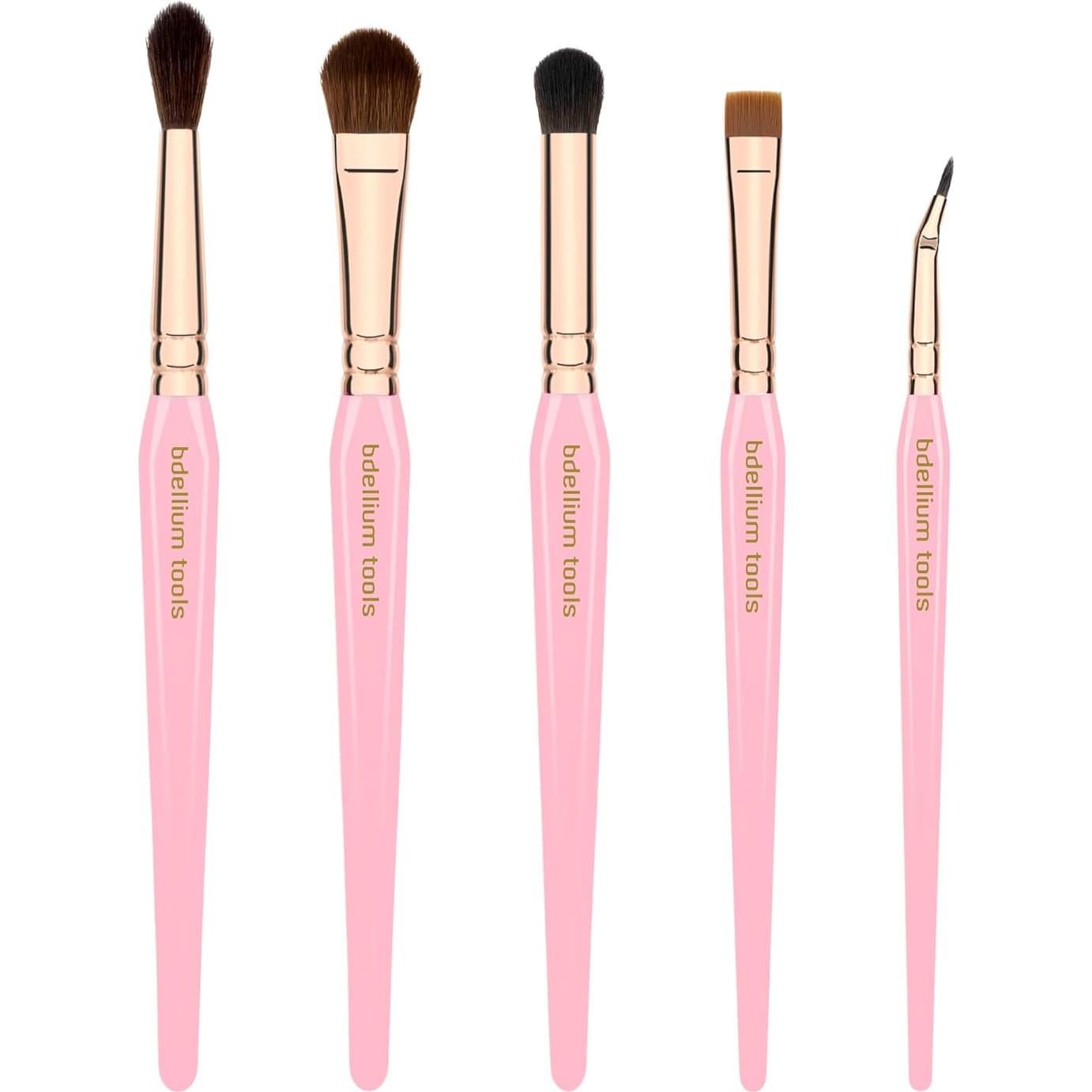 Juego de Pinceles de Maquillaje para Ojos Bdellium Tools - 5 Pcs