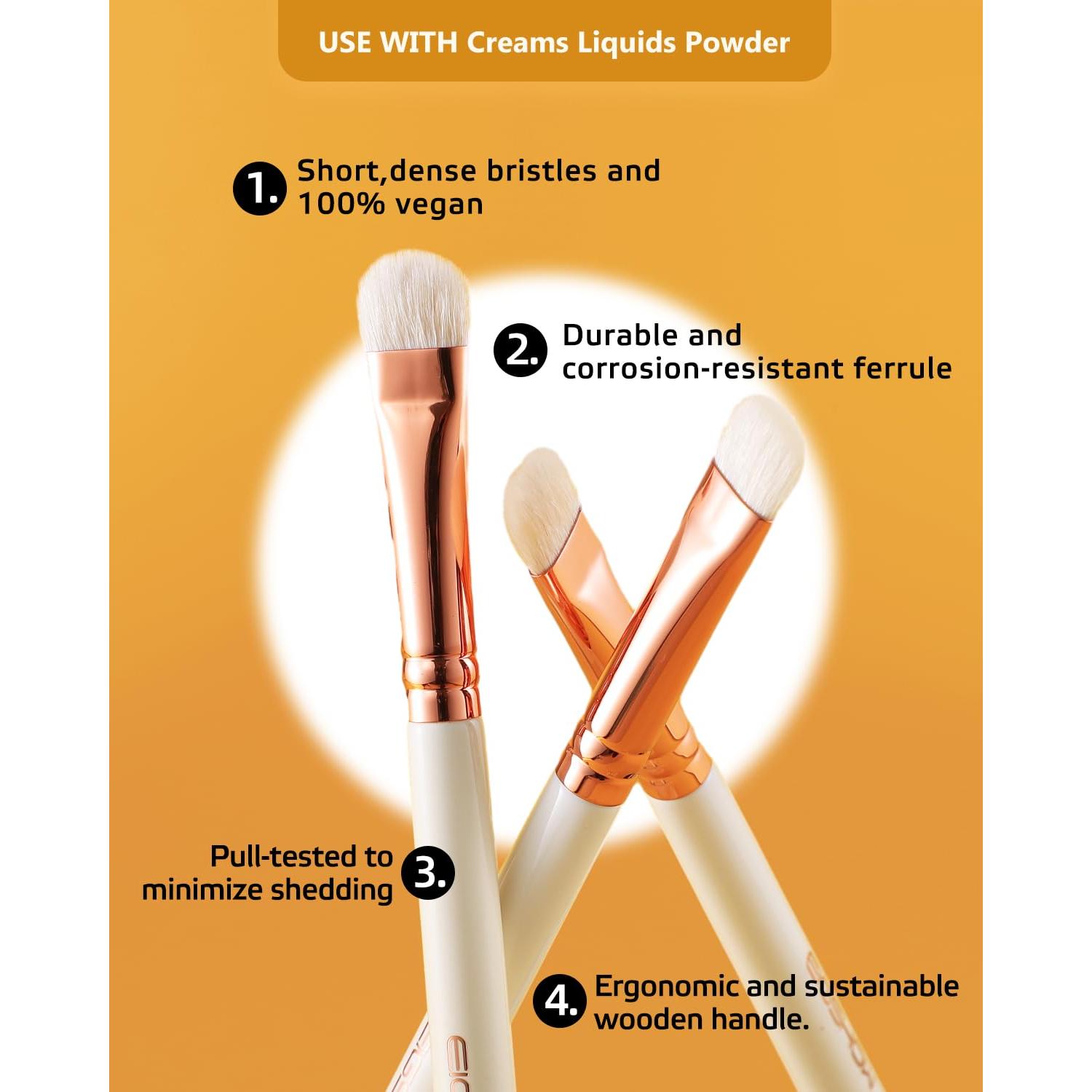 Brocha Profesional para Sombra de Ojos EIGSHOWBEAUTY E831