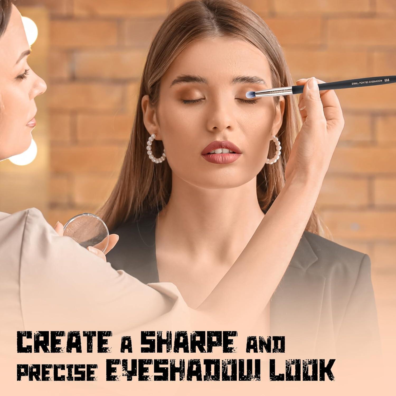 Brocha de Sombra de Ojos Sintética Profusion Cosmetics ES6 - Punta Precisa