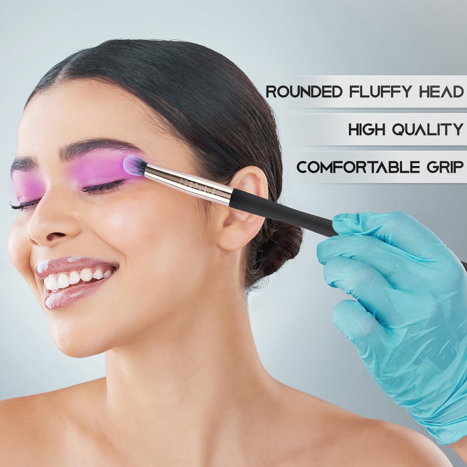 Brocha de Sombra de Ojos Sintética Profusion Cosmetics ES6 - Punta Precisa