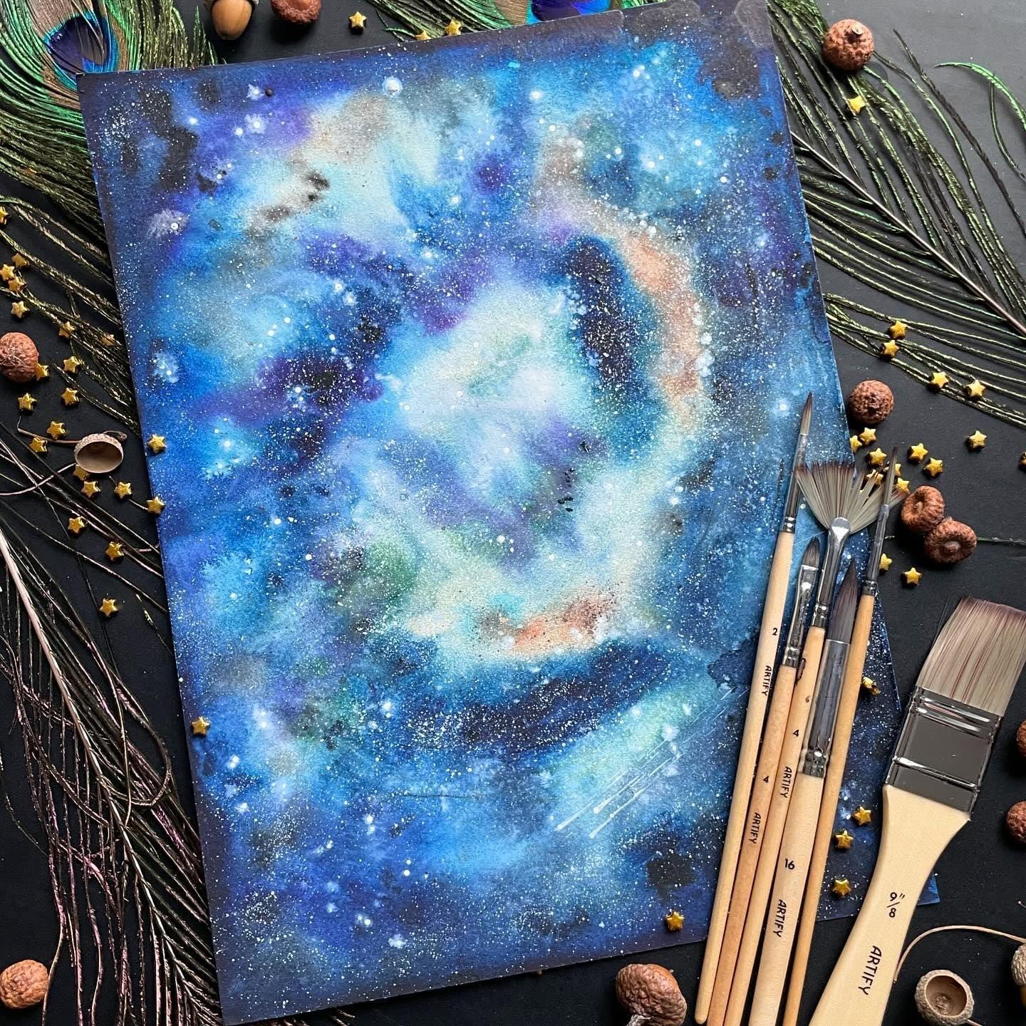 Set de Pinceles Profesionales ARTIFY 25 Piezas Nailon Sintético