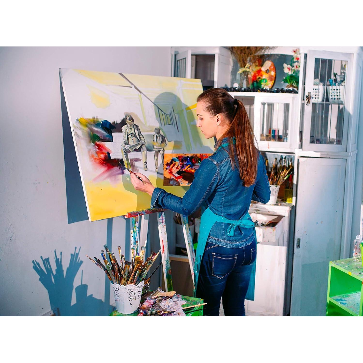 Conjunto de Pinceles de Detalle AIT Art - 5 Pinceles Sintéticos