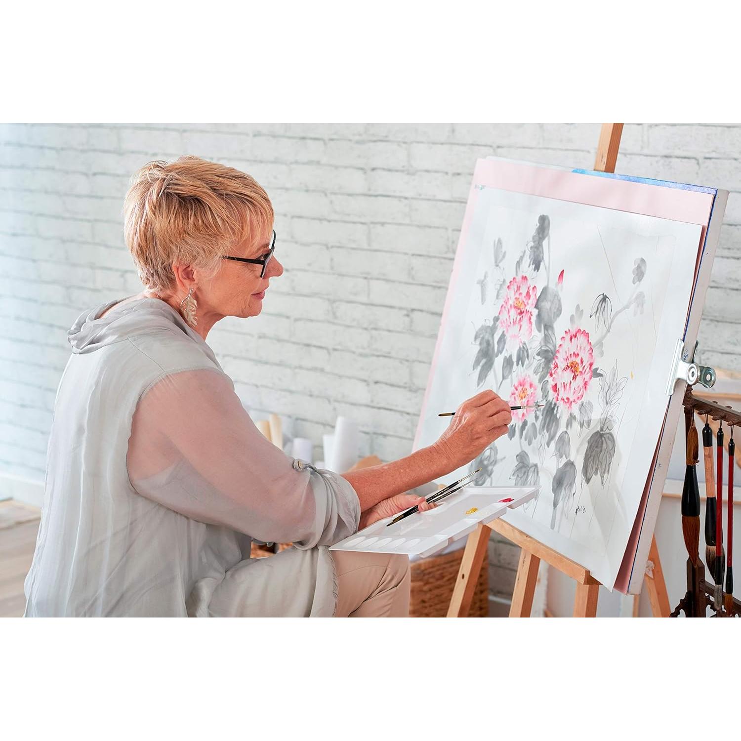 Conjunto de Pinceles de Detalle AIT Art - 5 Pinceles Kolinsky