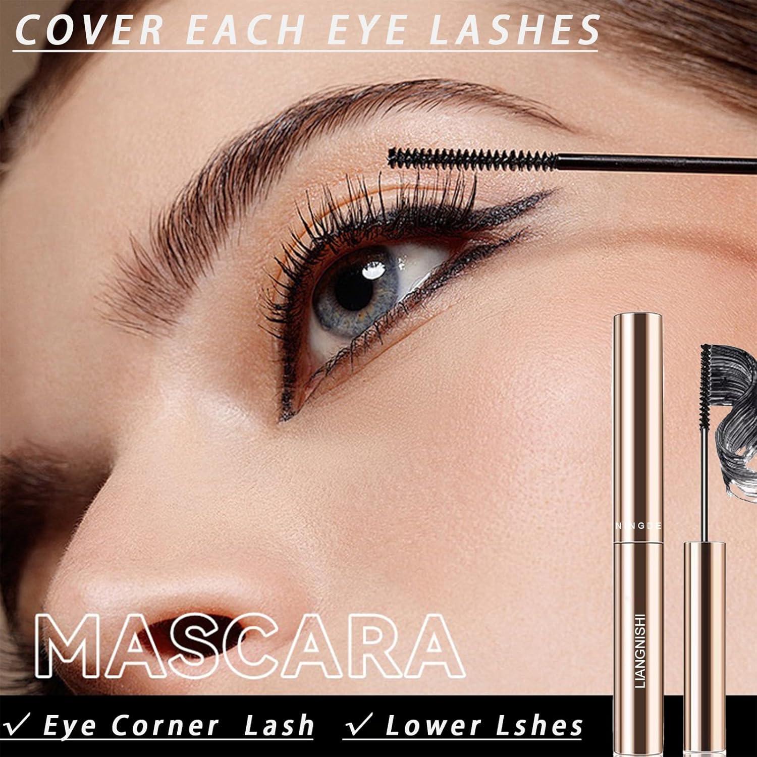 Máscara Voluminizadora Okerker para Pestañas Cortas y Finas