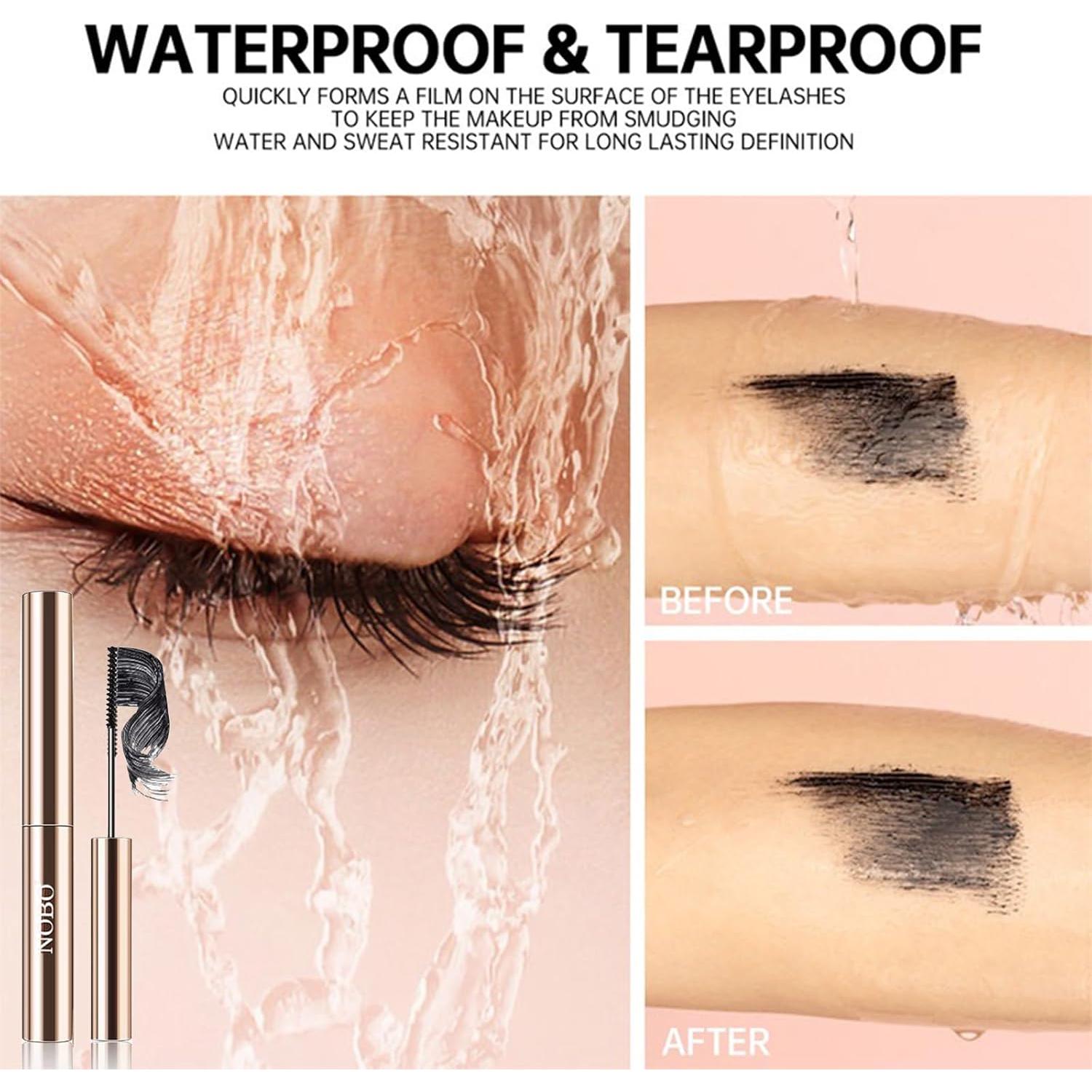 Máscara Voluminizadora Okerker para Pestañas Cortas y Finas