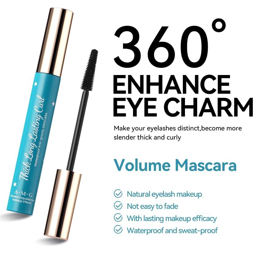 Máscara de Pestañas Falsas Shantou - Volumen y Longitud 13.39cm