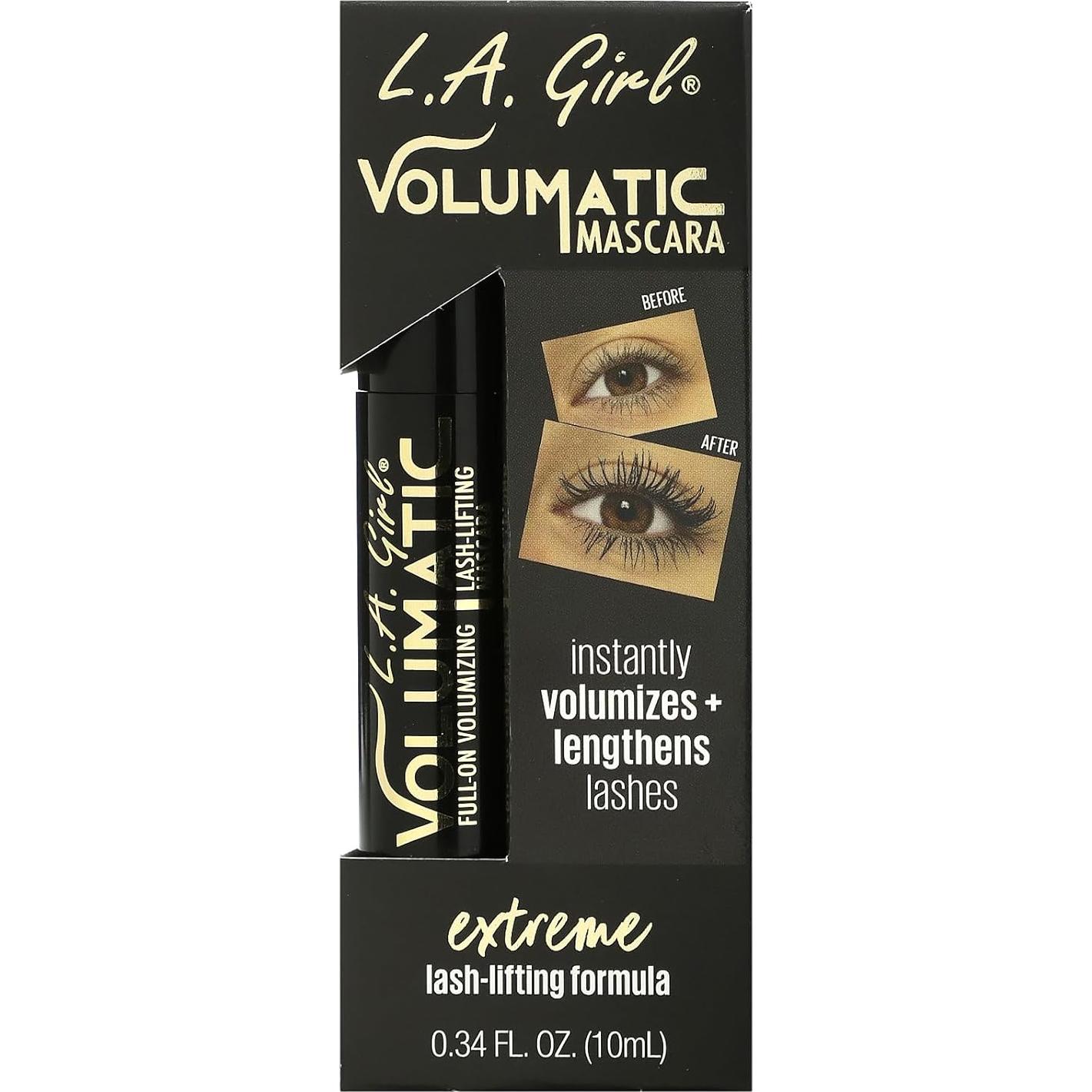 Máscara Volumétrica L.A. Girl GMS652 Marrón Negro 28g