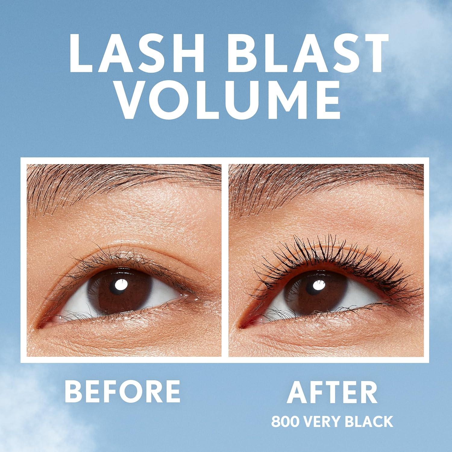 Máscara de Volumen Lash Blast Covergirl, Muy Negra, 13.12 ml