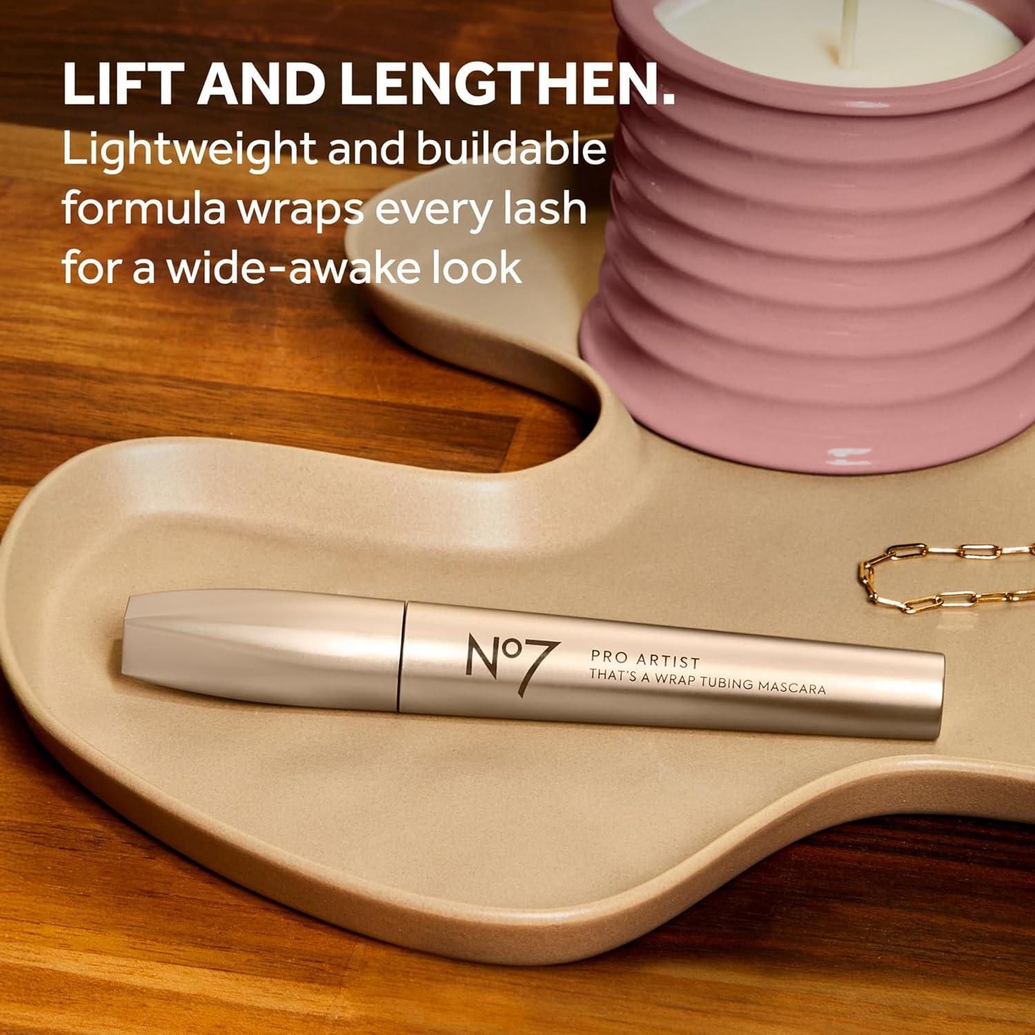 Máscara Voluminizadora No7 Pro Artist - Negro 8.3 ml