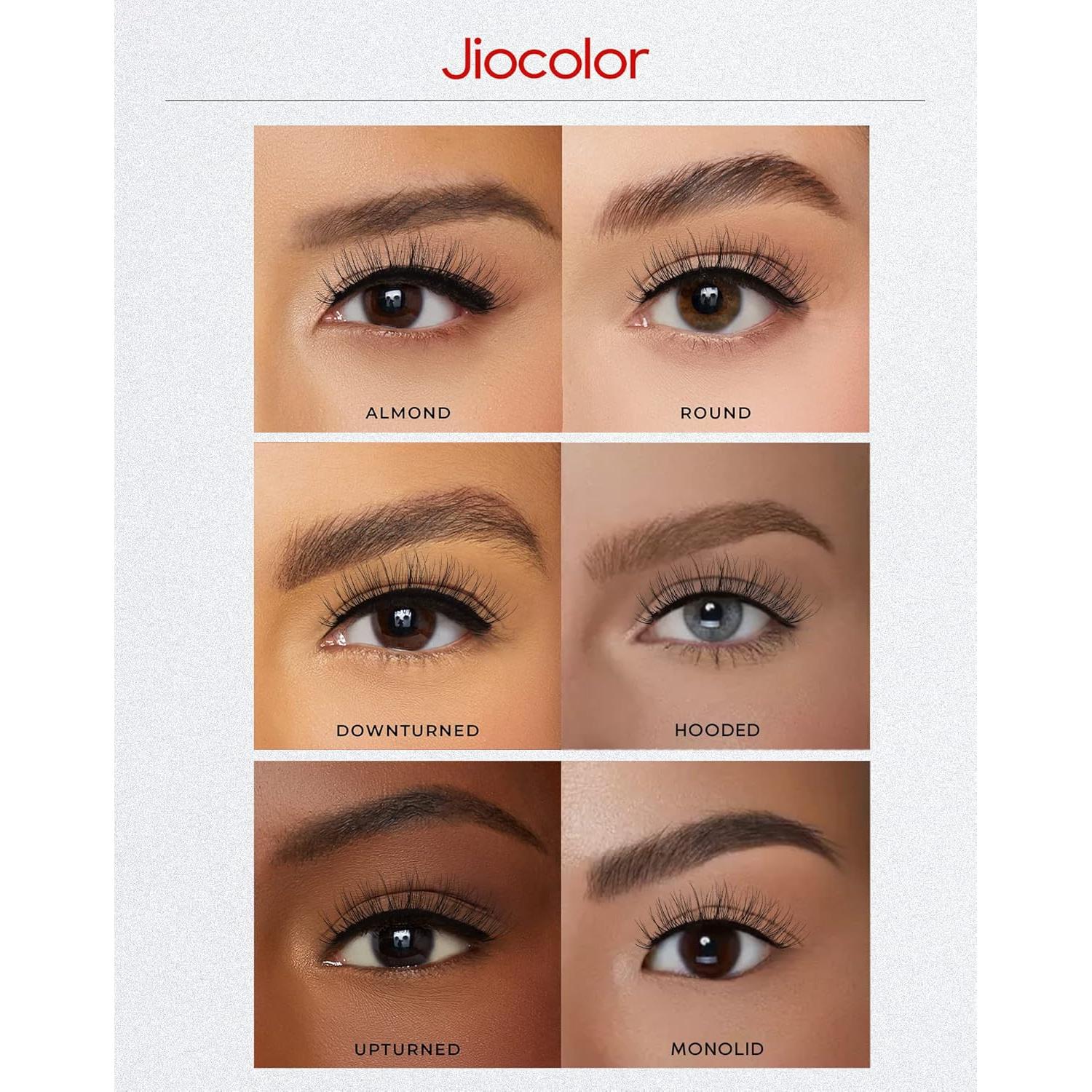 Pestañas Postizas Jiocolor Sueño Wispy 12mm 7 Pares Naturales