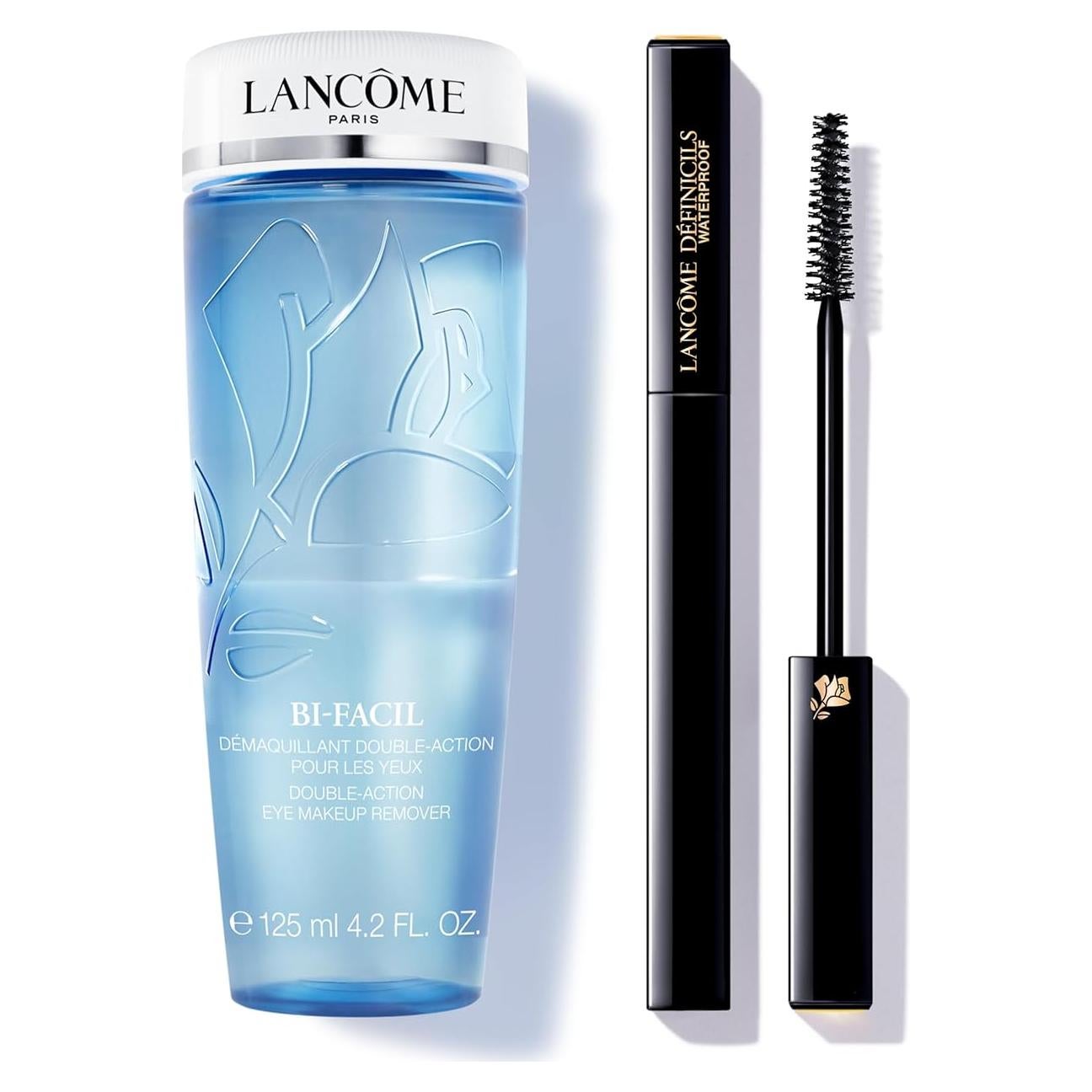 Dúo de Maquillaje de Ojos Lancôme - Máscara y Desmaquillante