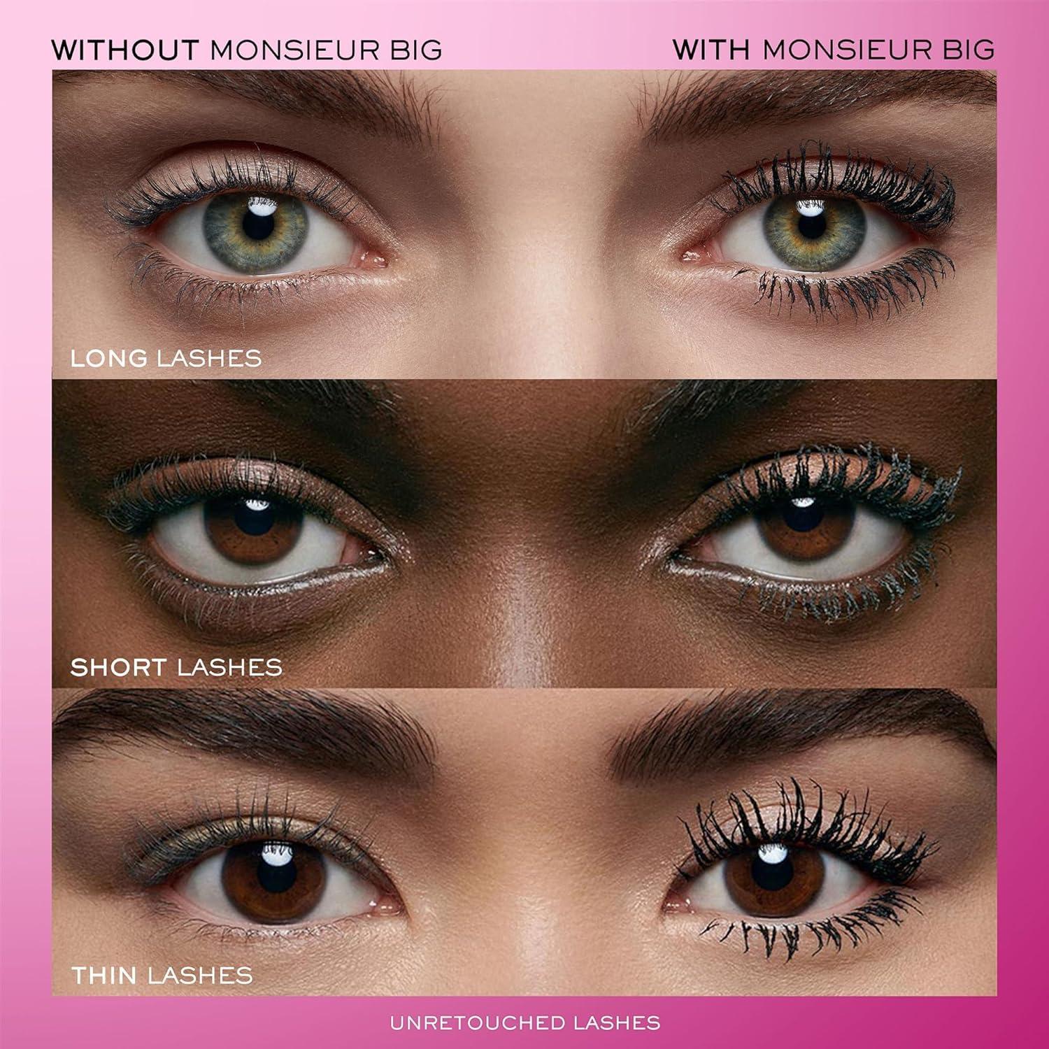 Dúo de Maquillaje para Ojos Lancôme - Máscara Monsieur Big y Desmaquillante Bi-Facil