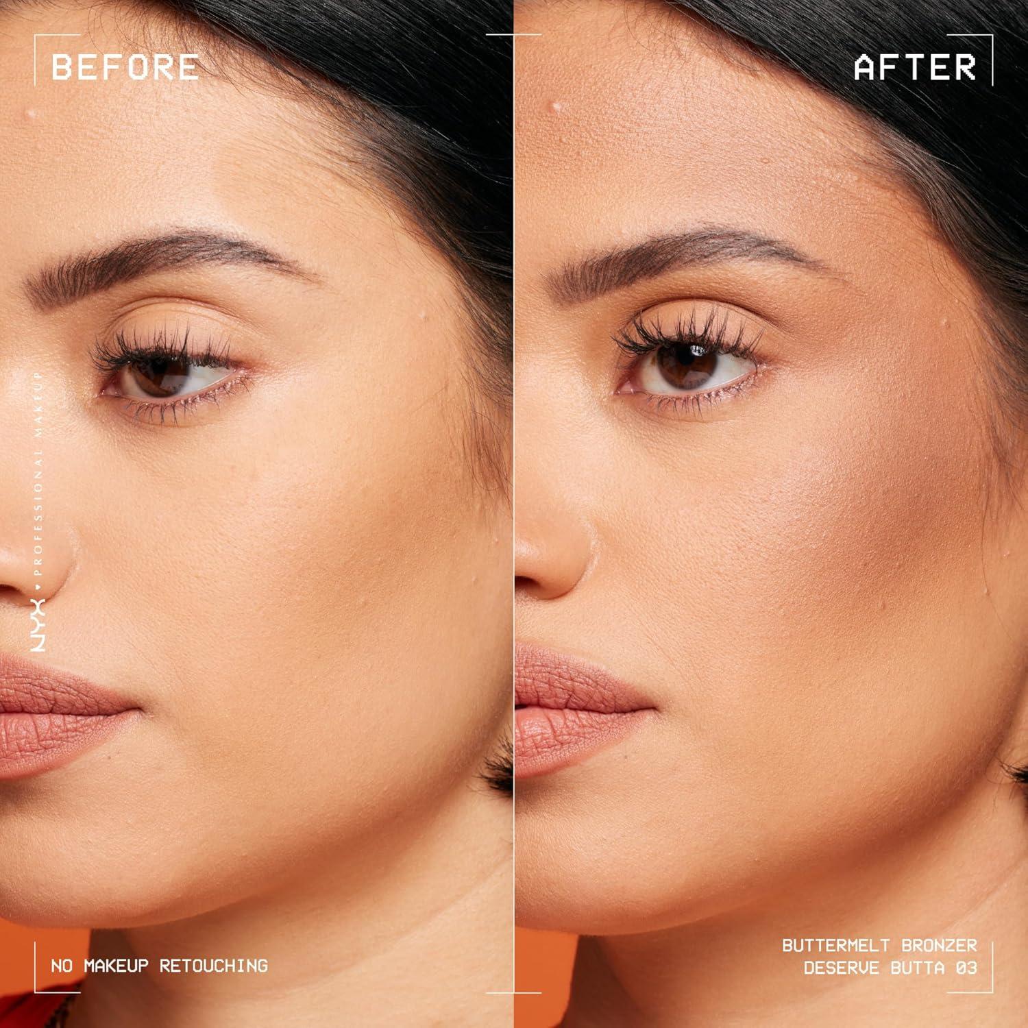 Bronceador Matte Buttermelt NYX 5.1g - Larga Duración 12h