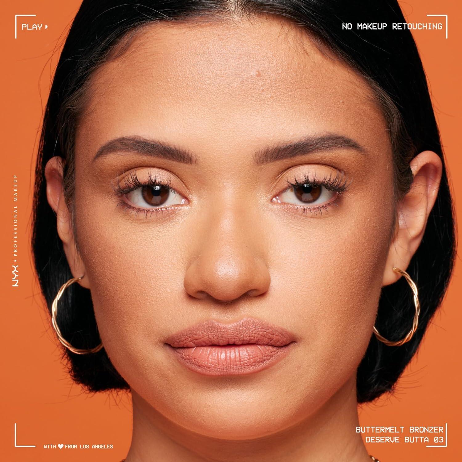 Bronceador Matte Buttermelt NYX 5.1g - Larga Duración 12h