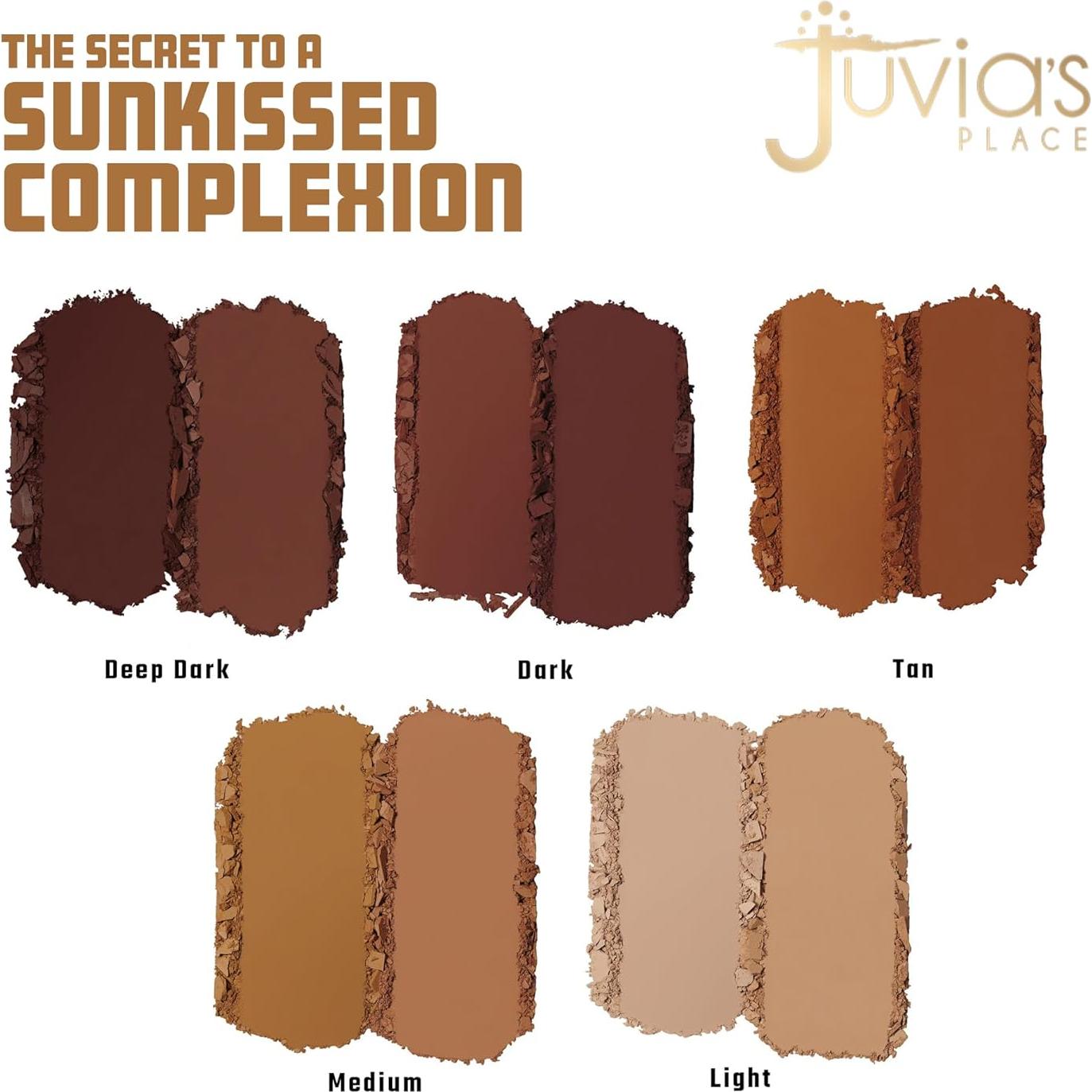 Dúo Bronceador Mate Suave Juvia's Place - Larga Duración