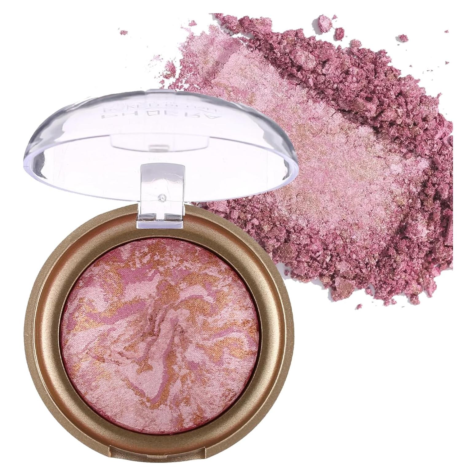 Rubor Horneado Corlo 9g - Marmoleado Brillante para Mejillas