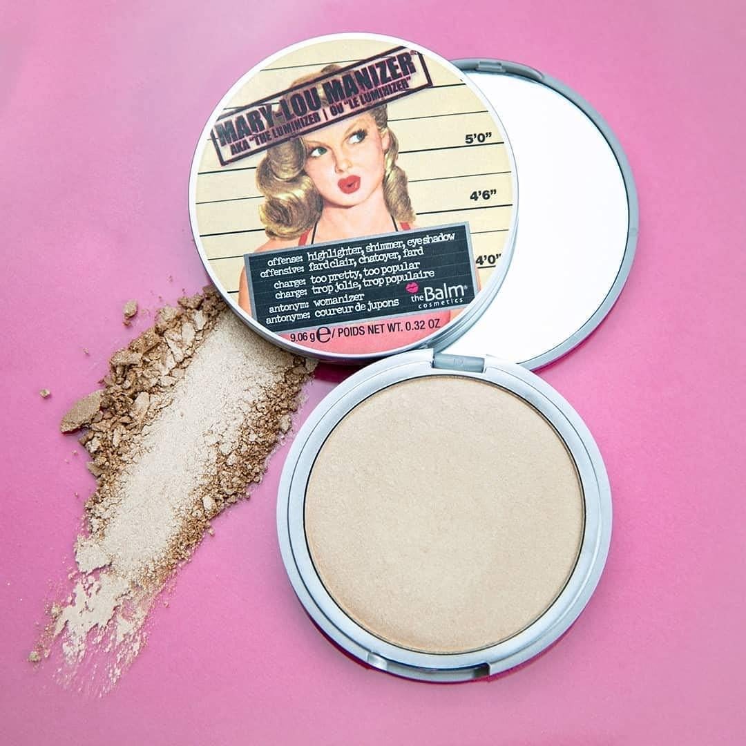 Iluminador theBalm Mary-Lou Manizer 2.83g Tono Miel