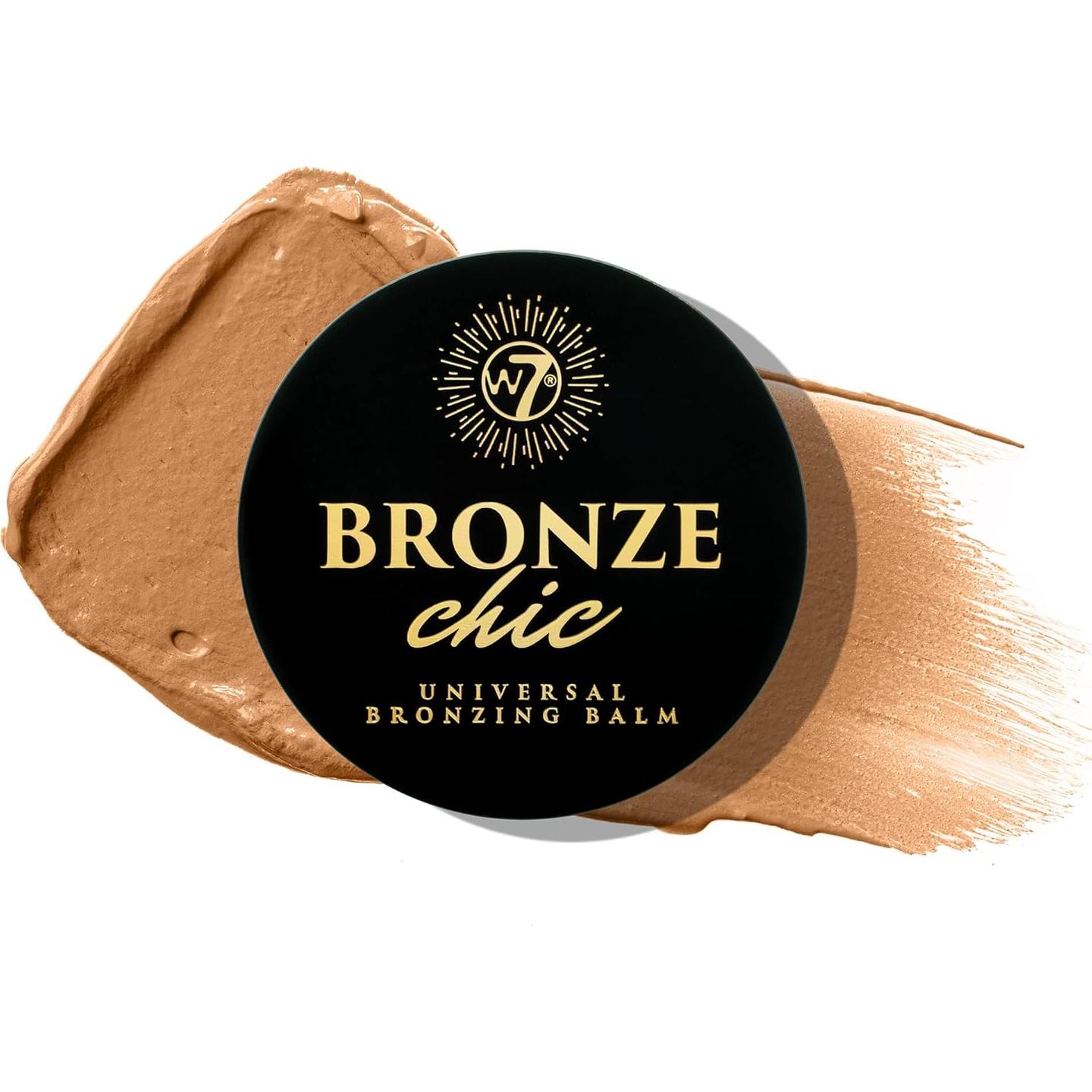 Bronceador W7 Bronce Chic - Crema Vegana 70g - Maquillaje Natural
