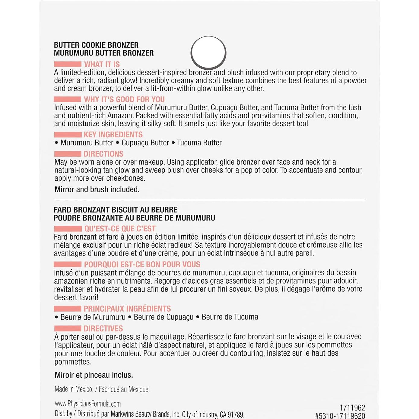 Bronceador Facial Murumuru Butter Physicians Formula 10.8g