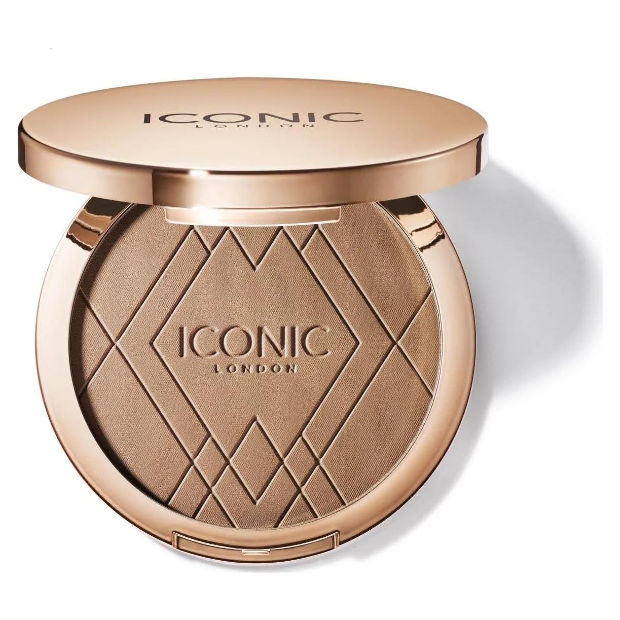Polvo Bronceador ICONIC LONDON Bronce Medio 17g Acabado Mate