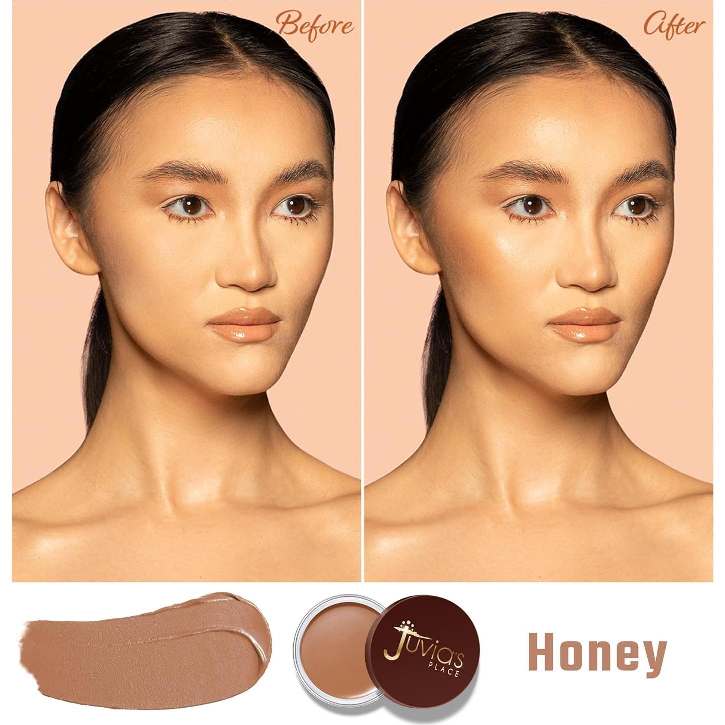 Bronceador en Crema Juvia's Place Miel 9.92g - Acabado Mate