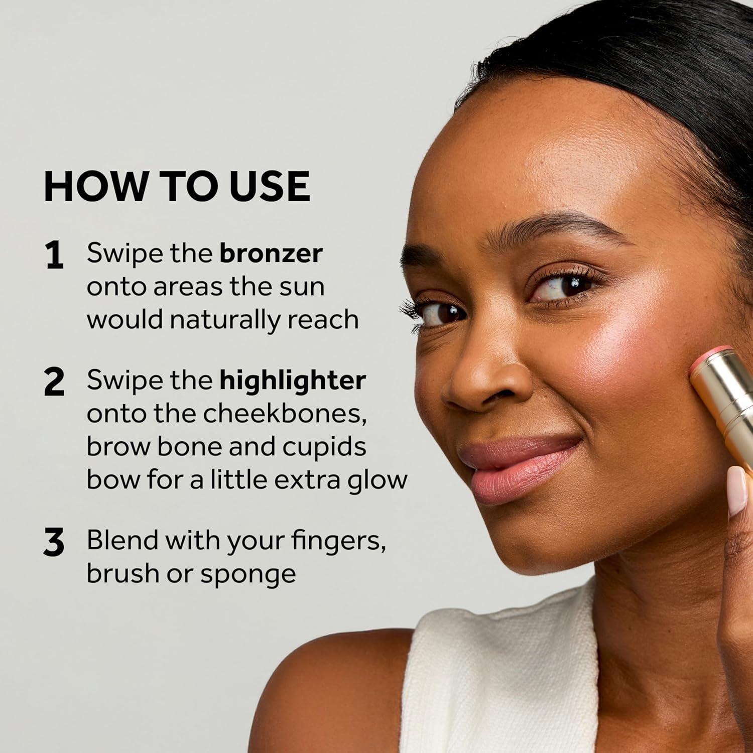 Stick Bronceador e Iluminador No7 - Doble Extremo 10g