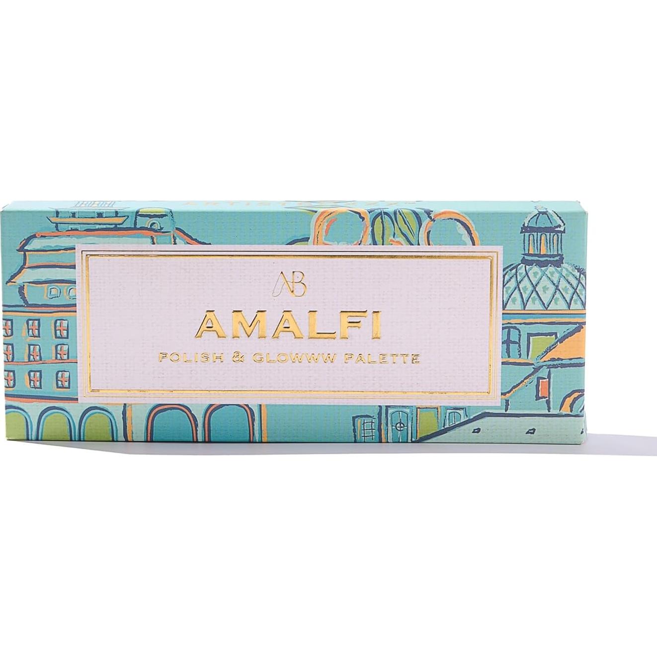 Paleta de Maquillaje Artistboxxx Amalfi Polish & Glowww - 5 Piezas