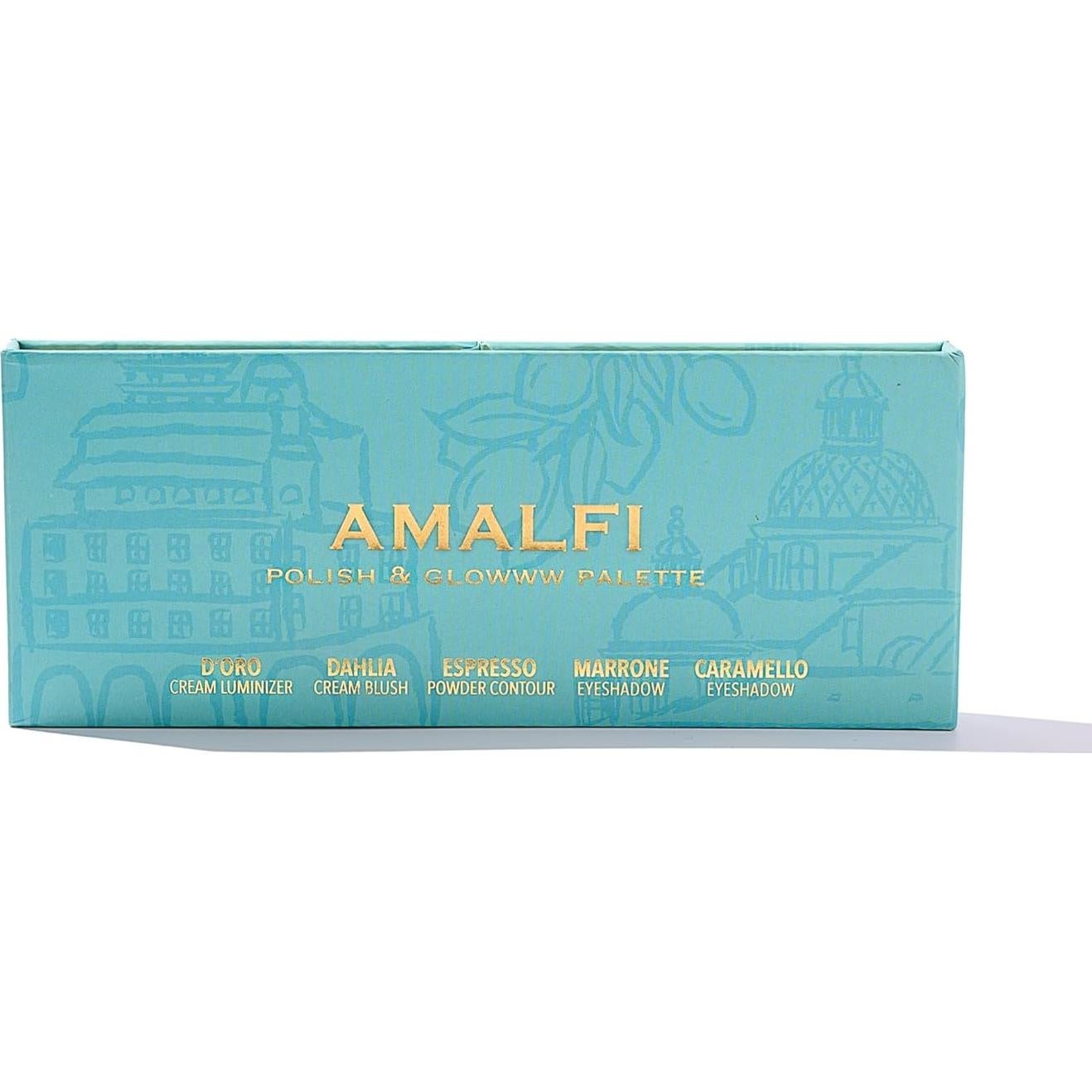 Paleta de Maquillaje Artistboxxx Amalfi Polish & Glowww - 5 Piezas