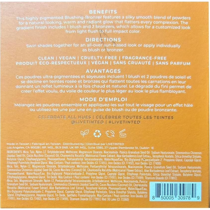 Bronceador y Rubor Live Tinted Huebeam 15g - Acabado Natural