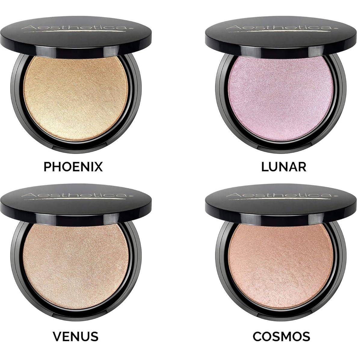 Iluminador Aesthetica Starlite Cosmos - Polvo Brillante 51g