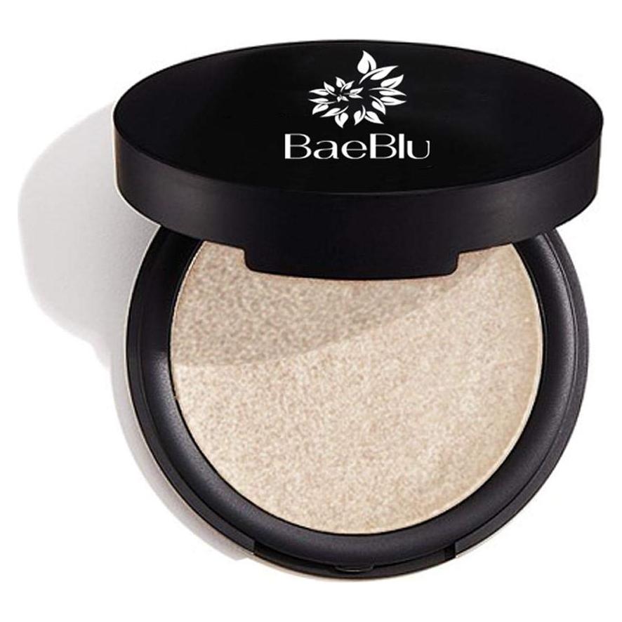 Iluminador Orgánico BaeBlu Polvo Prensado 100% Natural 68g