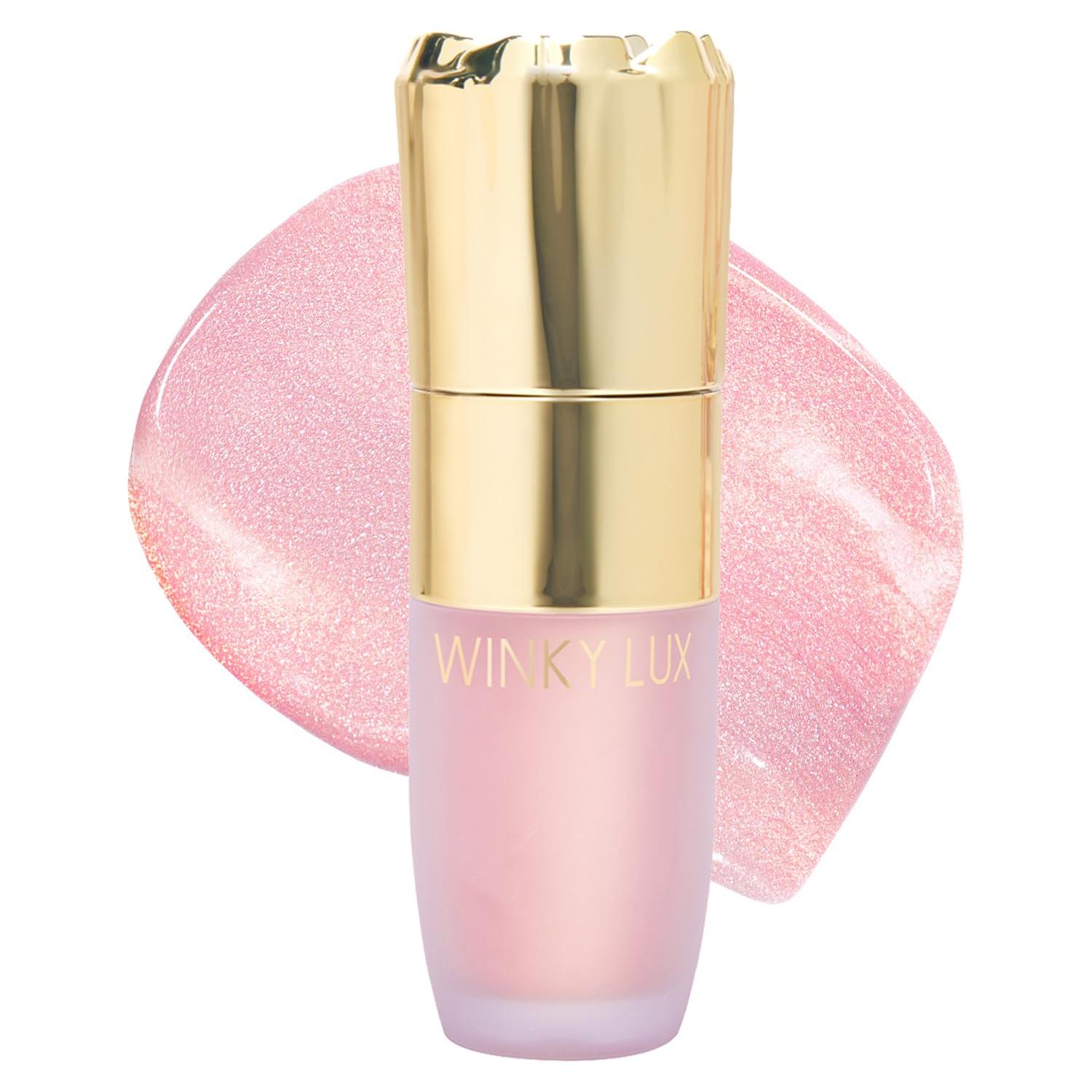 Iluminador Líquido Winky Lux Cheeky Rose - Rosa Dorado 49.6g