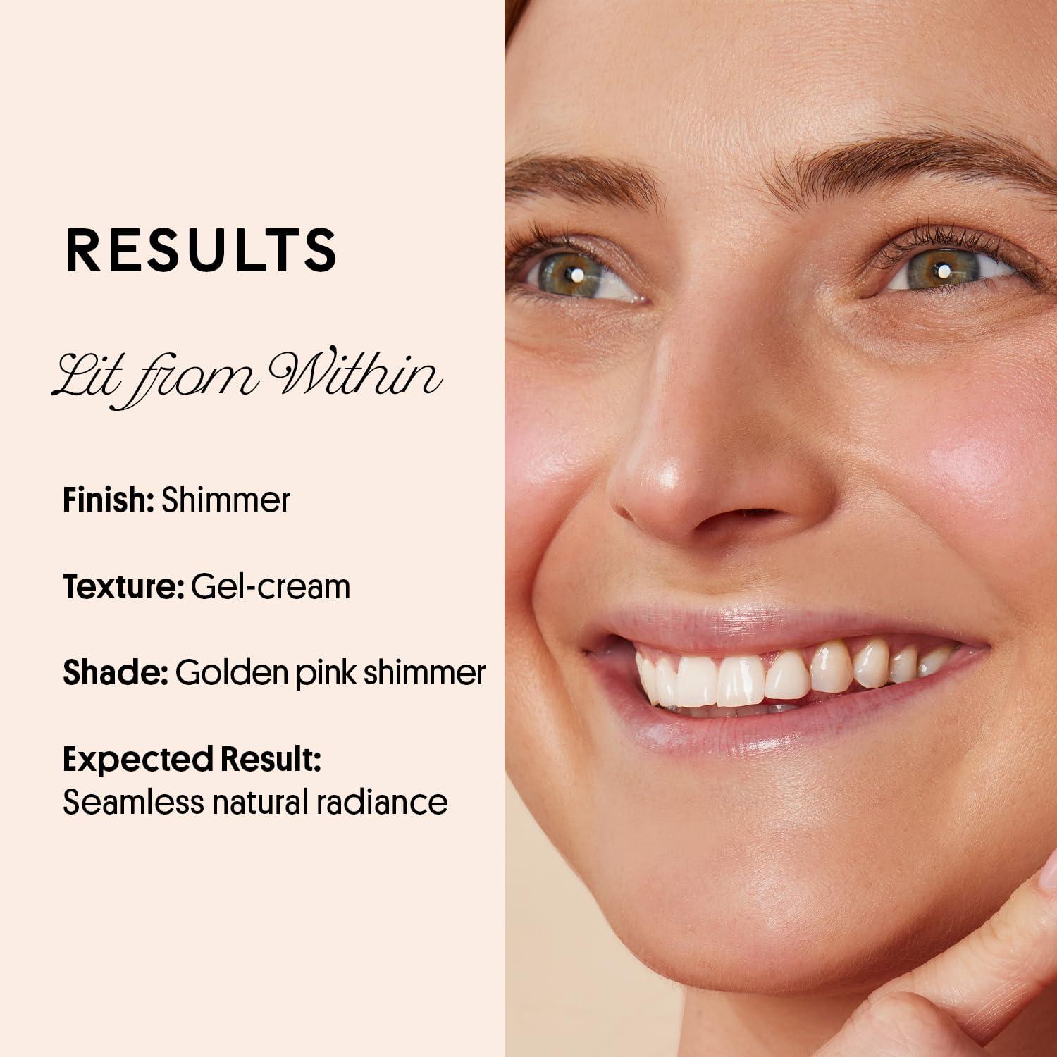 Iluminador Líquido Winky Lux Cheeky Rose - Rosa Dorado 49.6g