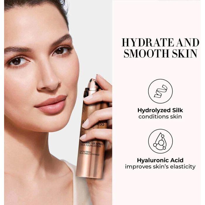 Kit de Maquillaje en Spray Airbrush LUMINESS - Medio Claro - Base y Primer