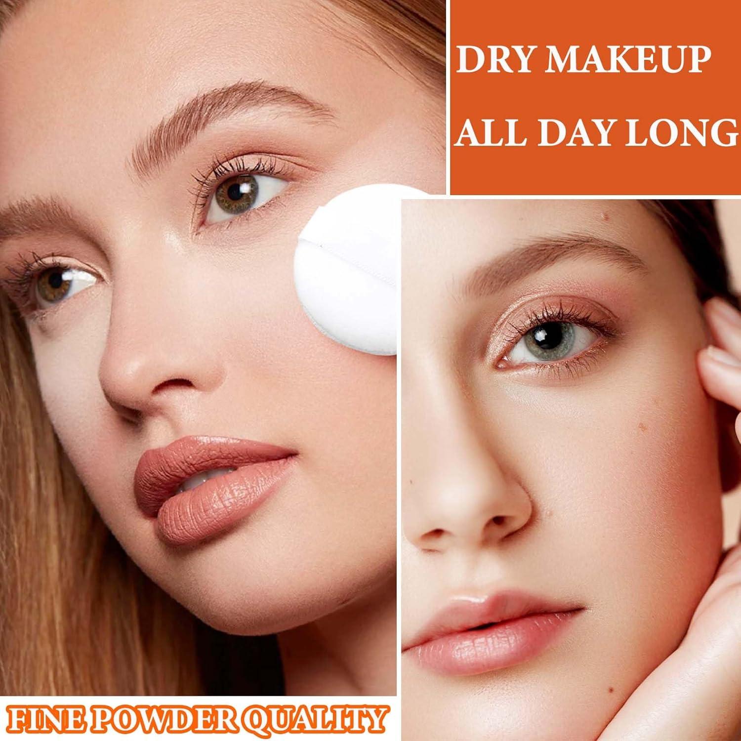 Polvo Suelto WENJLYJ Translúcido Control de Aceite 42g