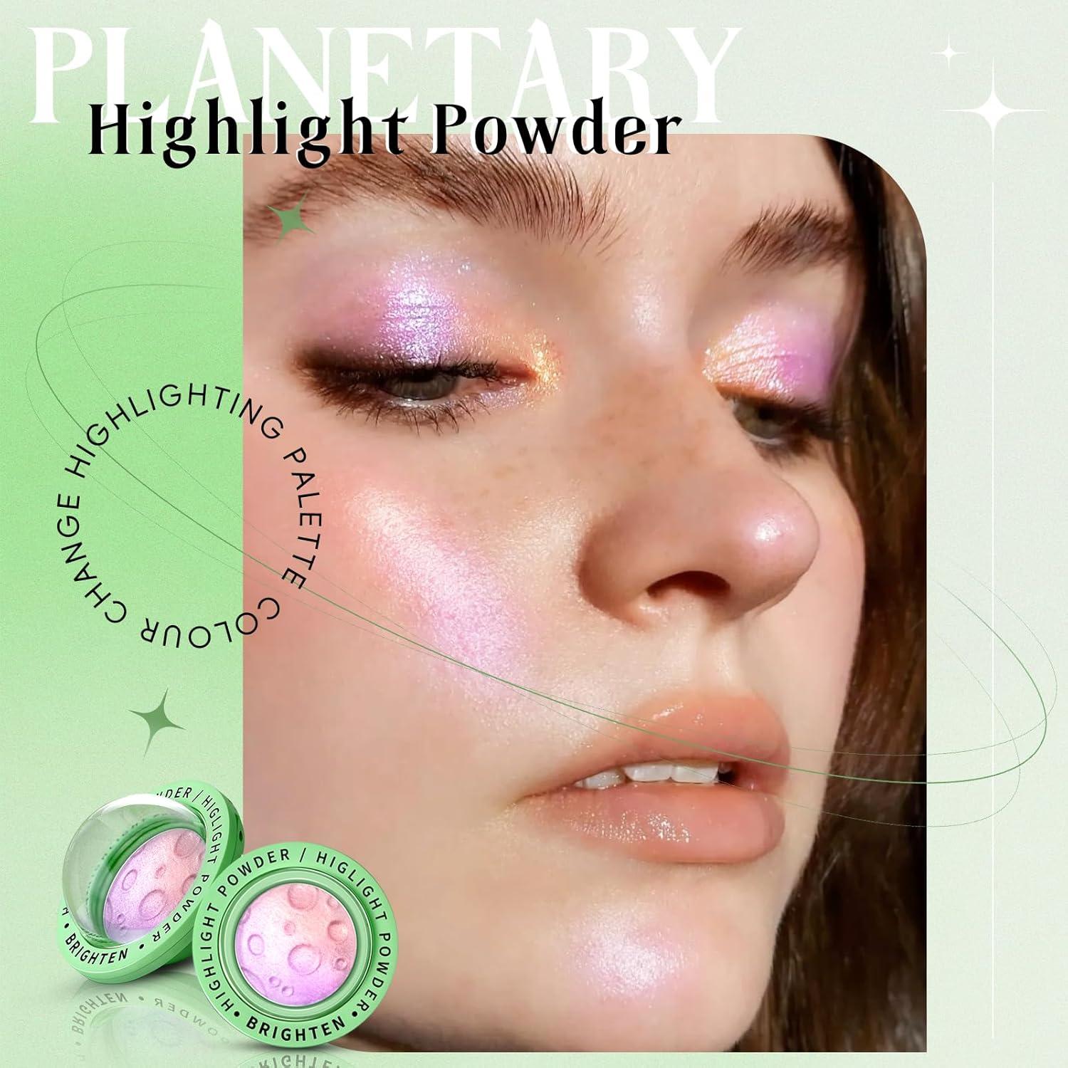 Paleta de Iluminador Facial HOSAILY Multicromo 25g