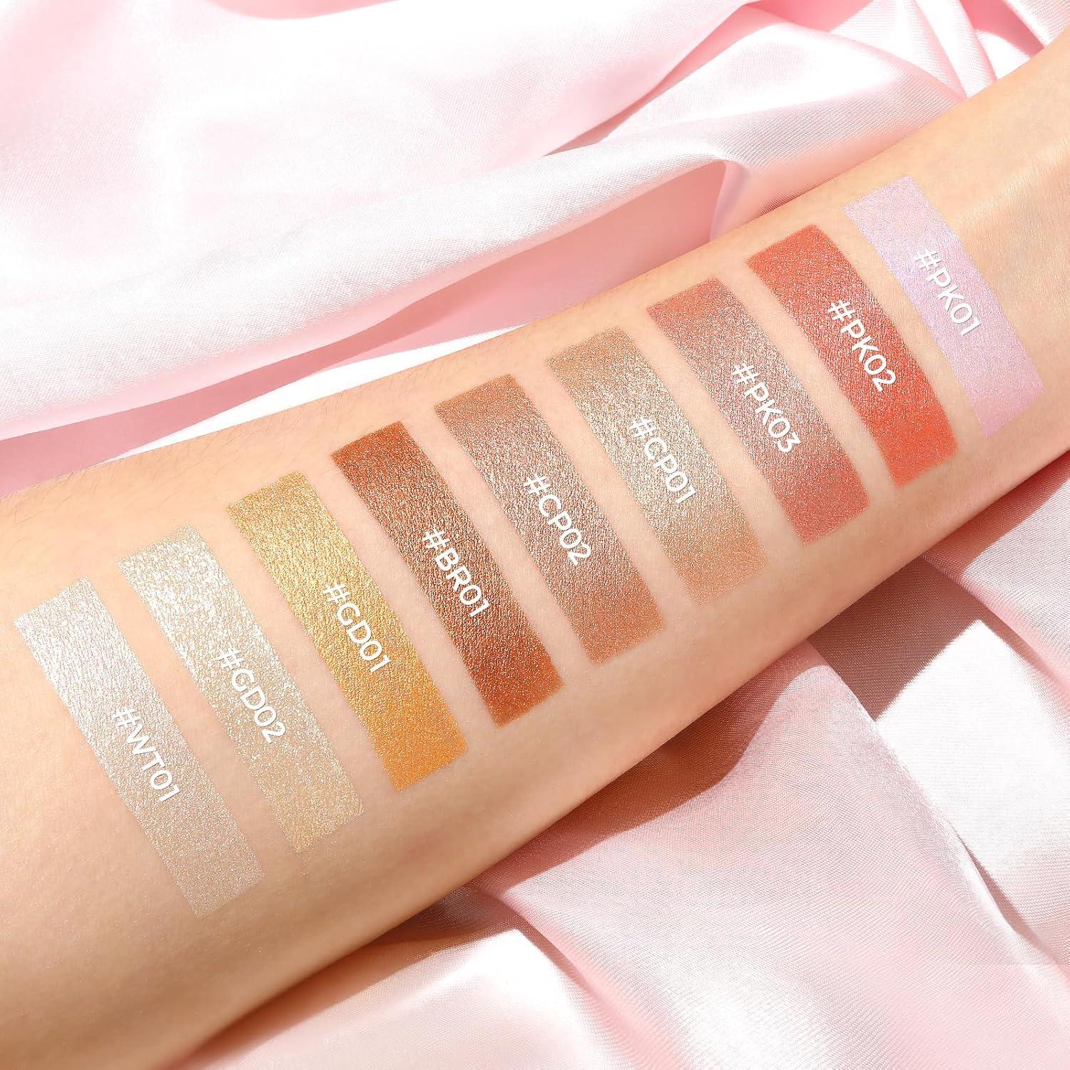 Iluminador Líquido FOCALLURE 3.7g Brillo Natural No Graso