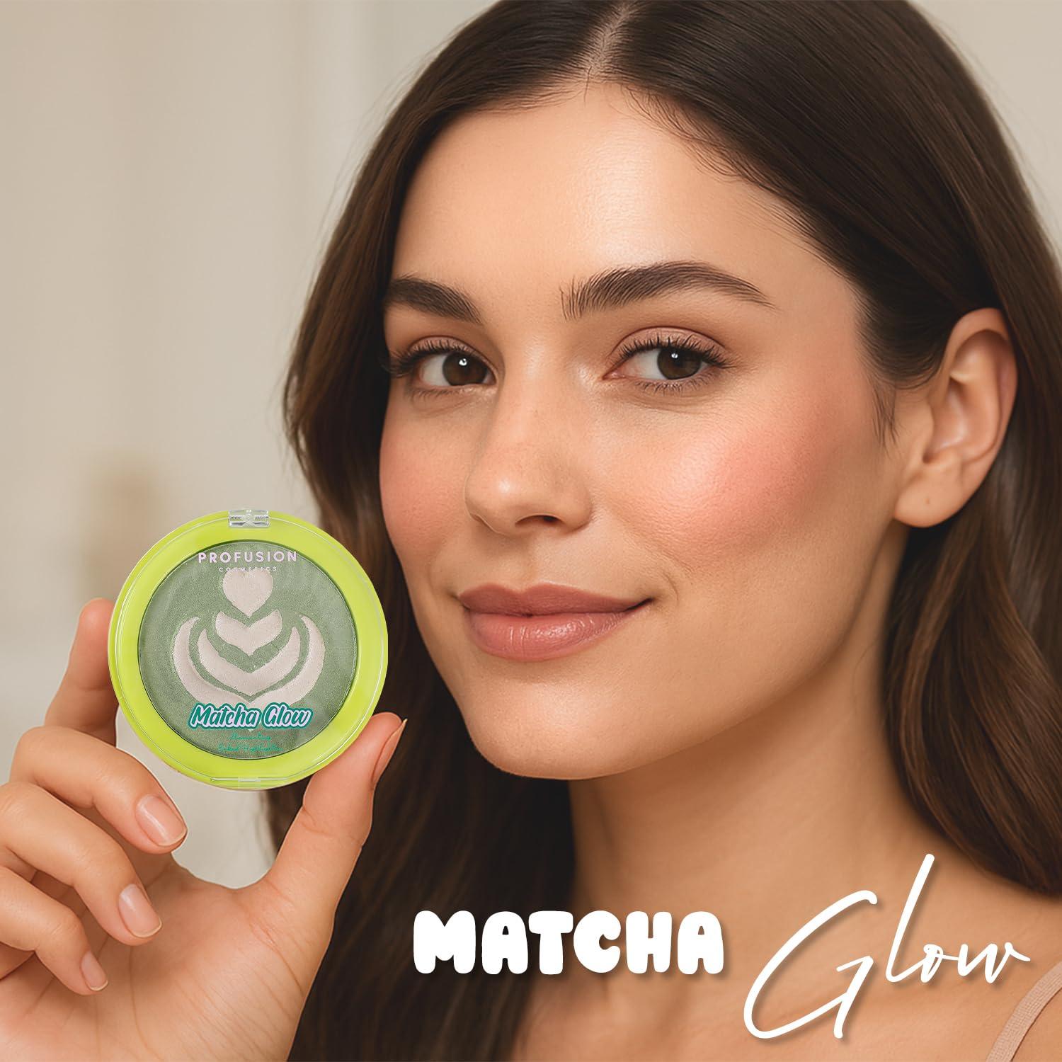 Iluminador Horneado Matcha Glow Profusion Cosmetics 56.7g